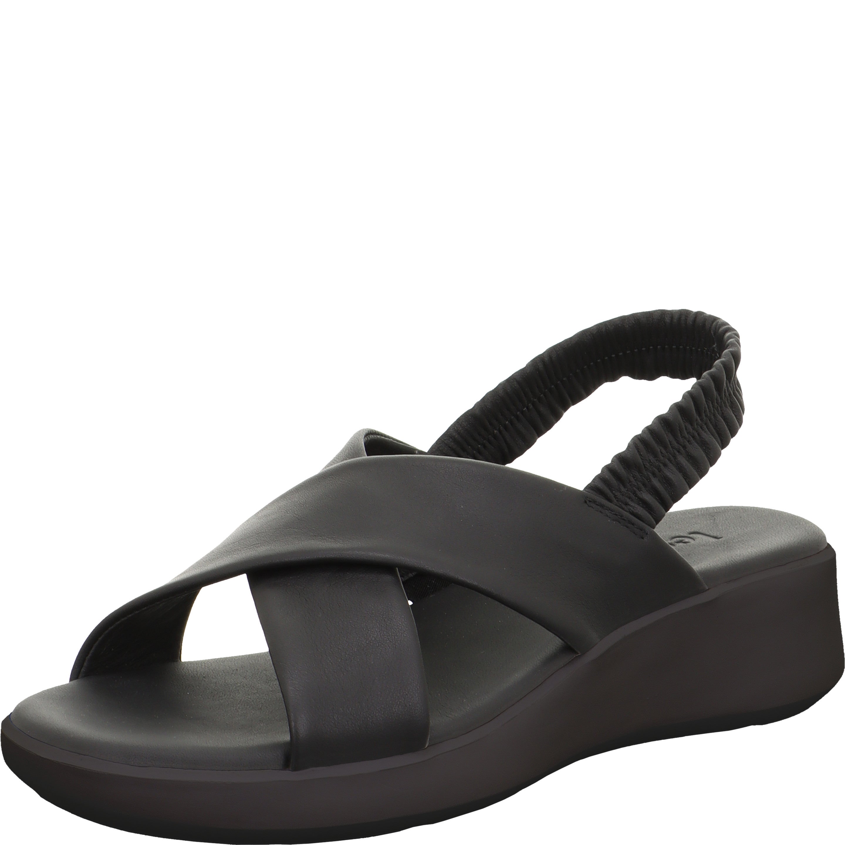 Legero EASY Damen Sandale - Material: Leder in Schwarz