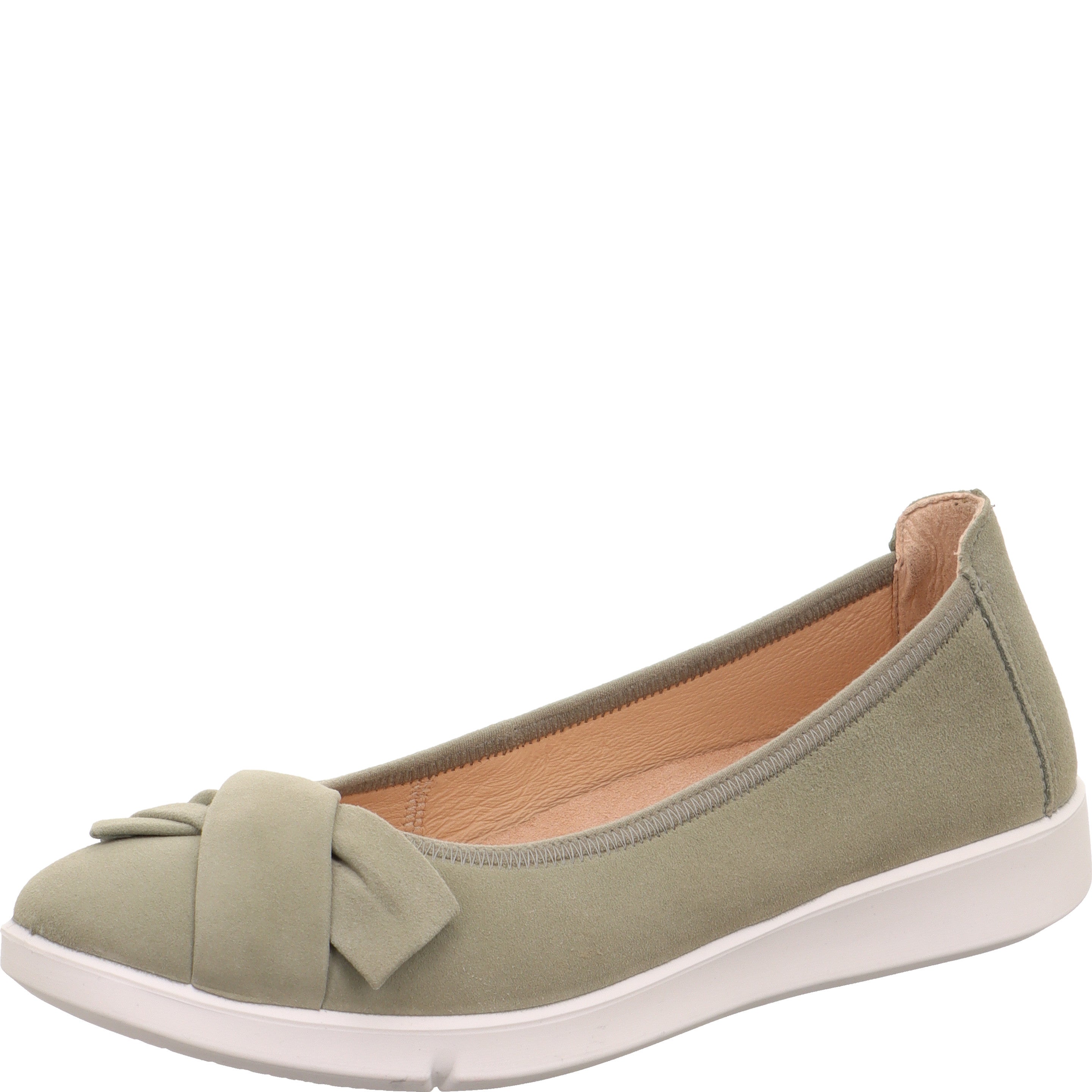 Legero LUCCA Damen Ballerina - Material: Leder in Grün