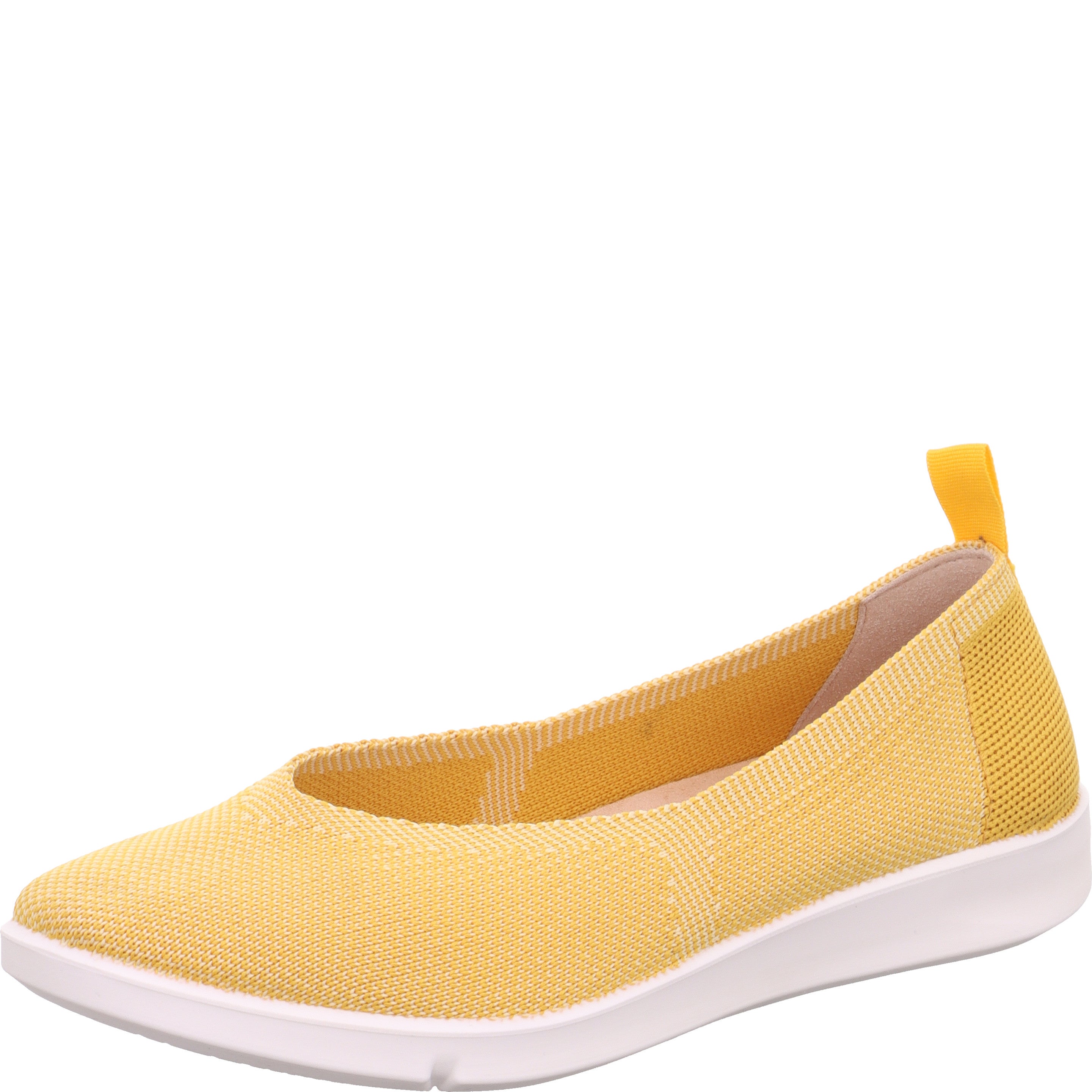 Legero LUCCA Damen Ballerina - Material: Textil in Gelb