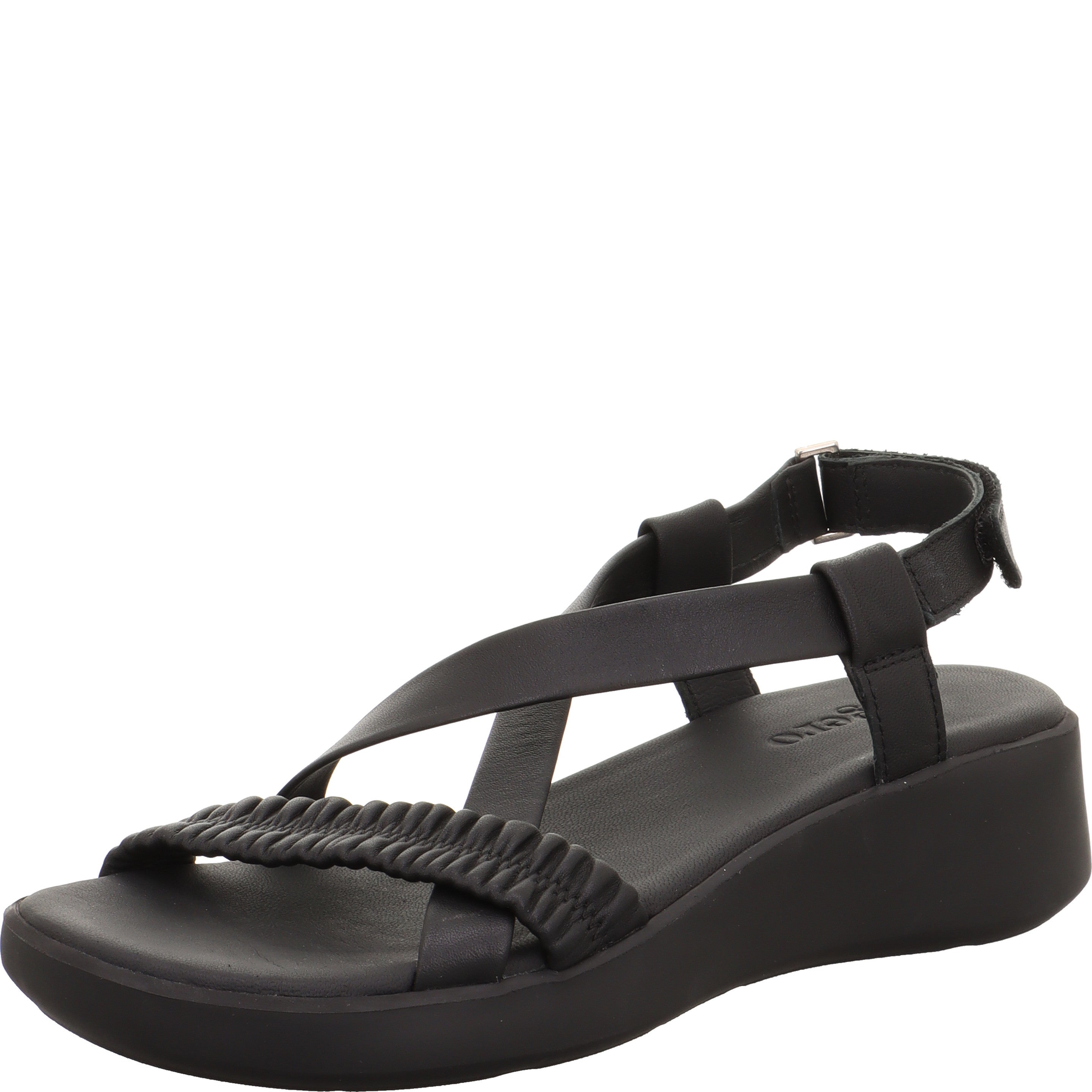 Legero EASY Damen Sandale - Material: Leder in Schwarz