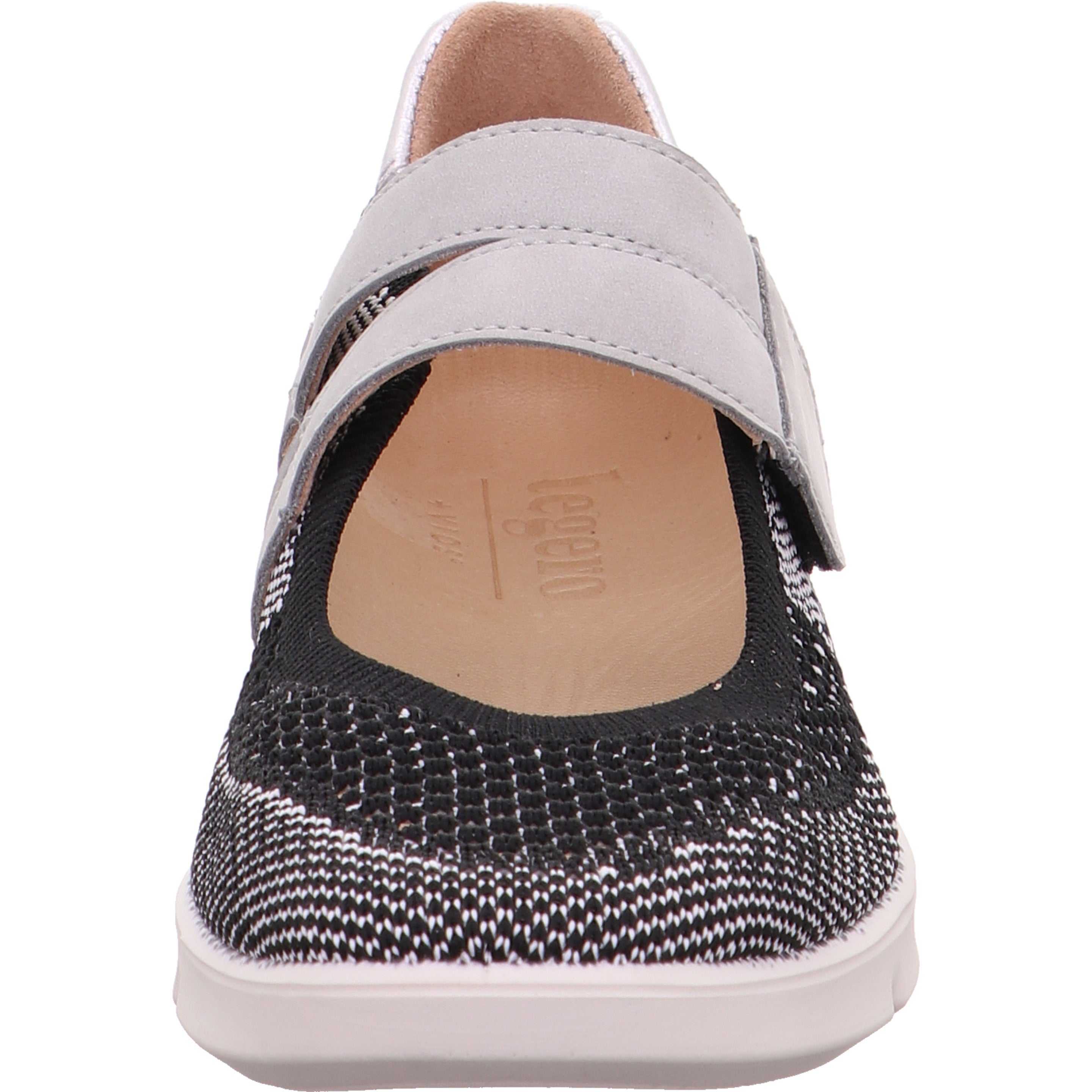 Legero LUCCA Damen Ballerina - Material: Leder/Textil in Grau