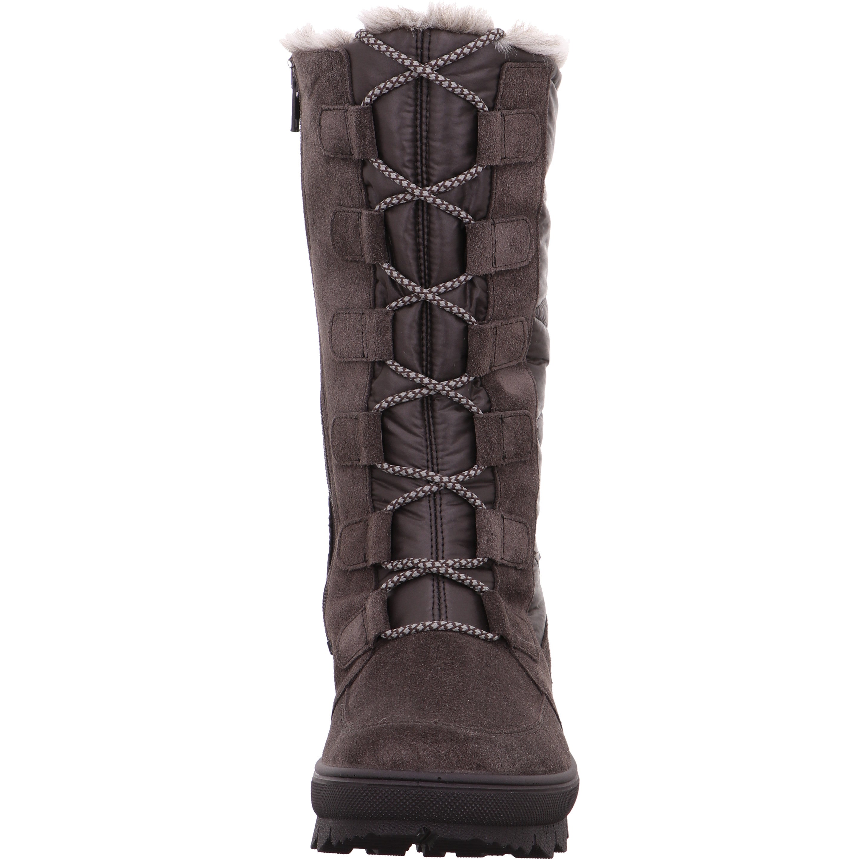 Legero NOVARA Damen Stiefel - Material: Leder/Textil in Grau