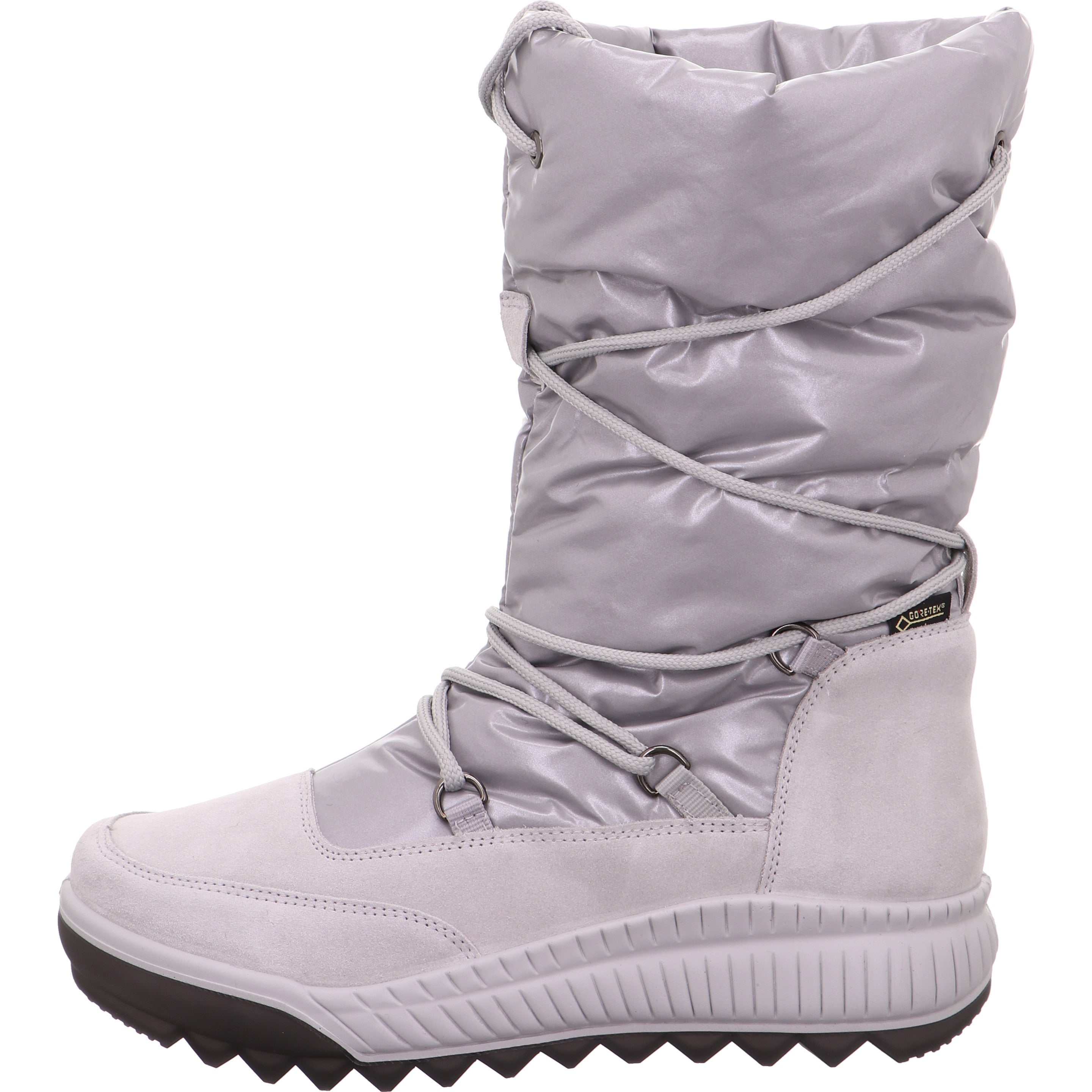 Legero TIRANO Damen Stiefel - Material: Leder/Textil in Grau