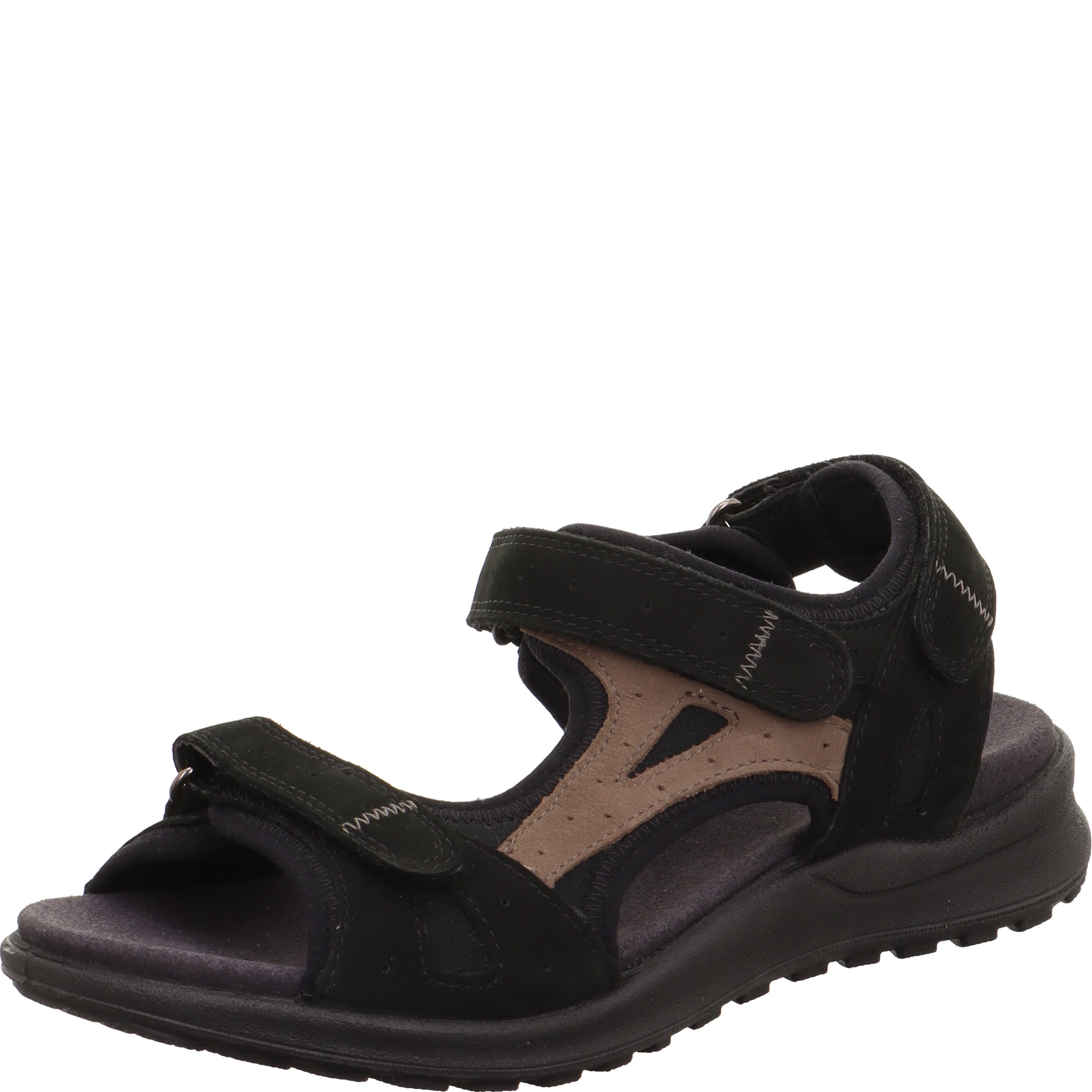 Legero SIRIS Damen Sandale - Material: Leder in Schwarz