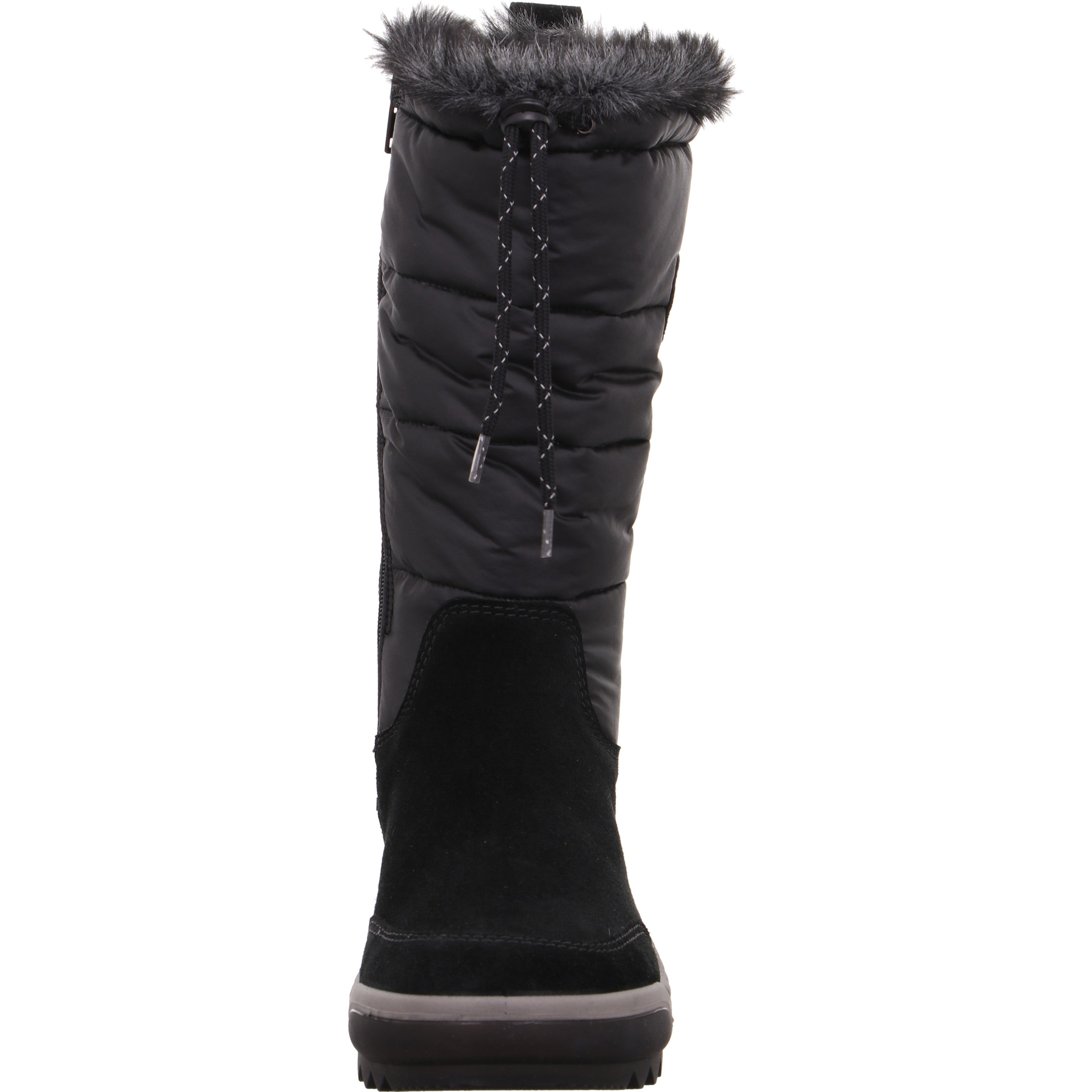 Legero TIRANO Damen Stiefel - Material: Leder/Textil in Schwarz