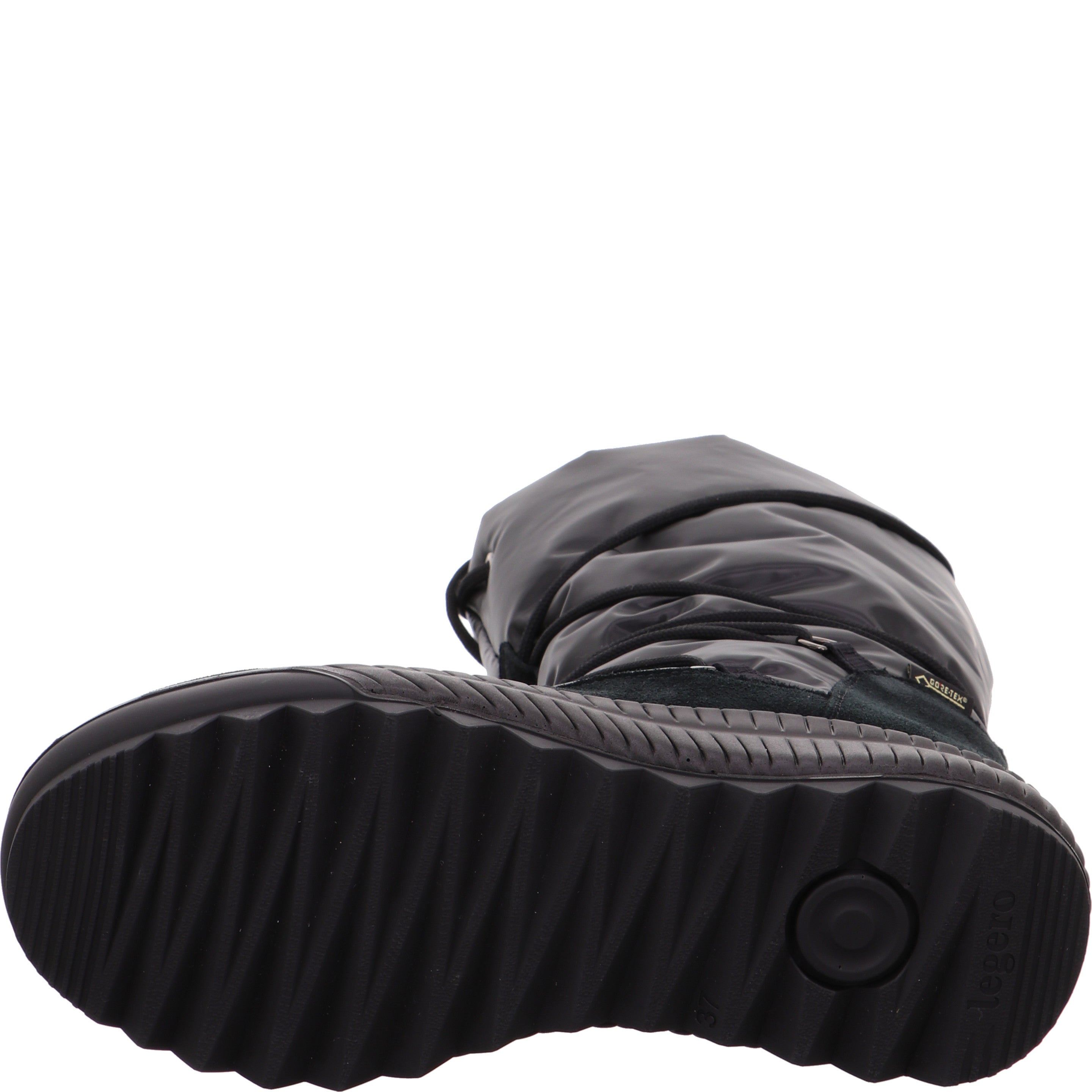 Legero TIRANO Damen Stiefel - Material: Leder/Textil in Schwarz