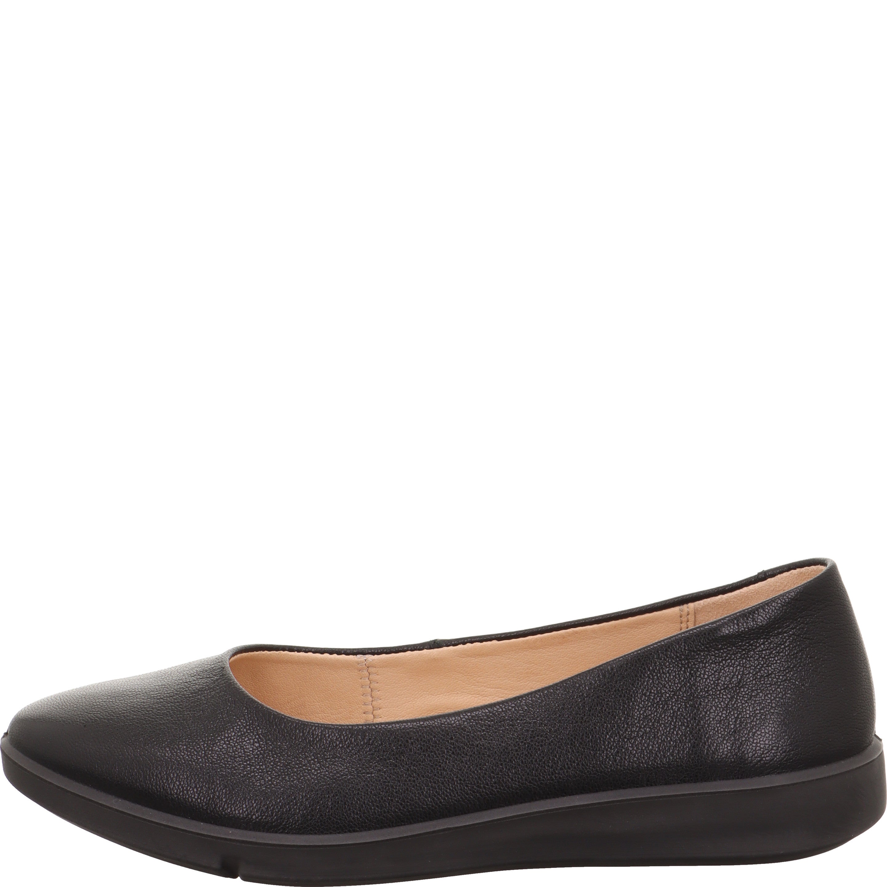 Legero LUCCA Damen Ballerina - Material: Leder in Schwarz