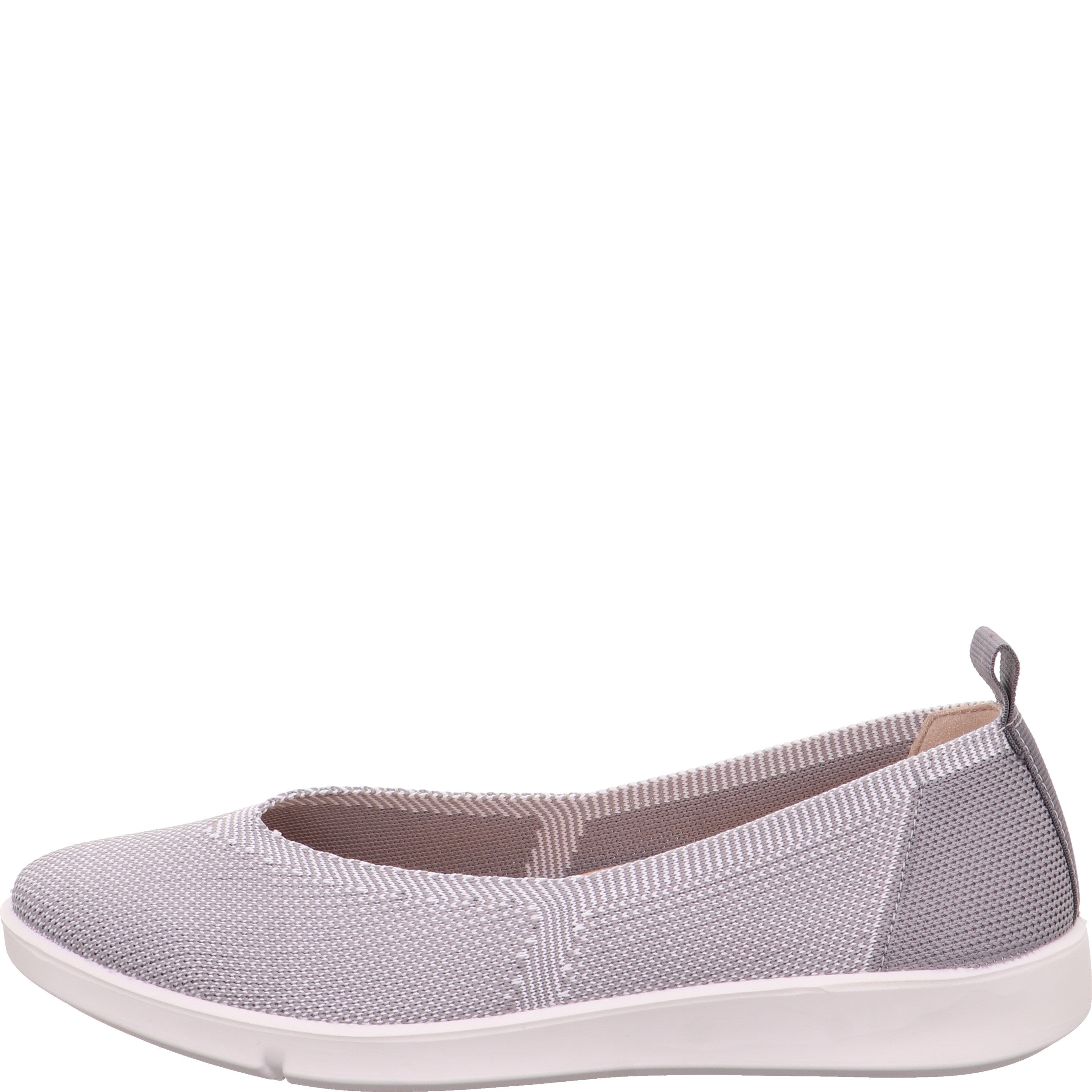 Legero LUCCA Damen Ballerina - Material: Textil in Grau