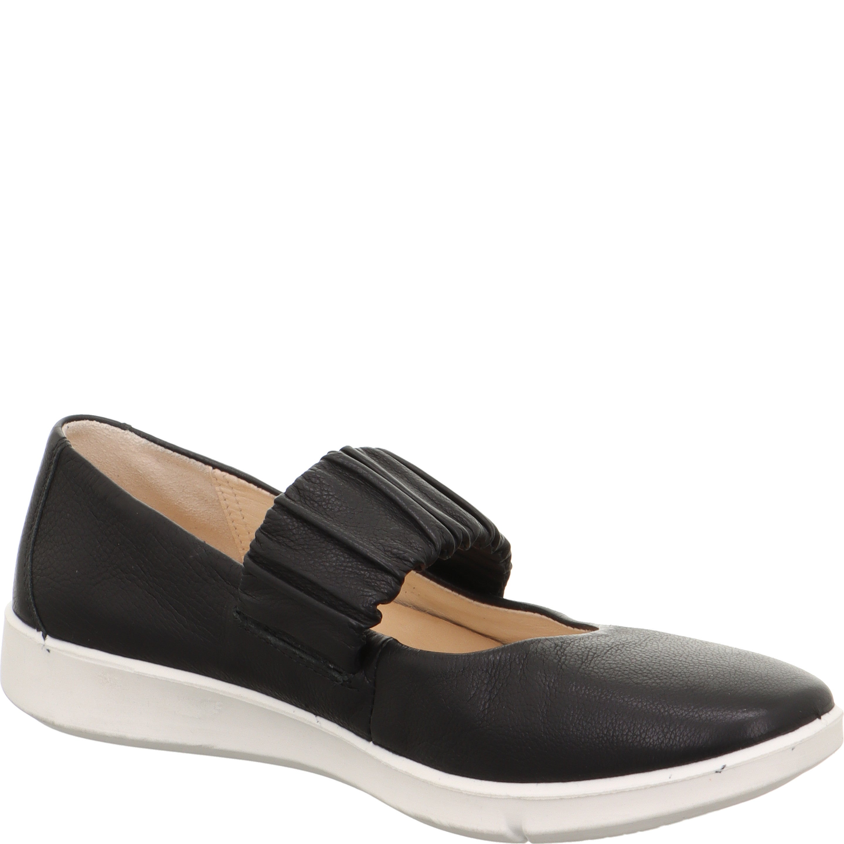 Legero LUCCA Damen Ballerina - Material: Leder in Schwarz