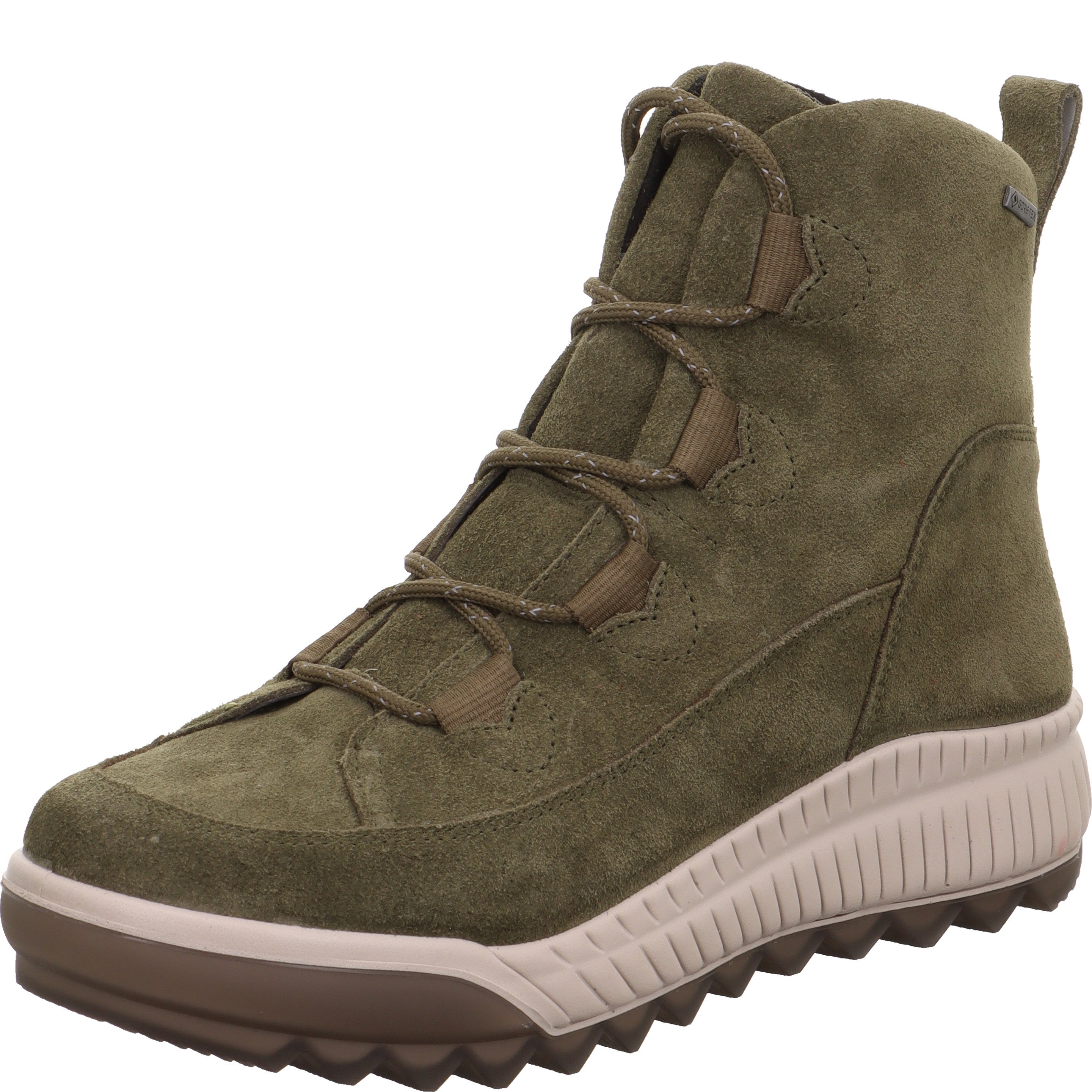 Legero TIRANO Damen Schnürboots - Material: Leder in Grün