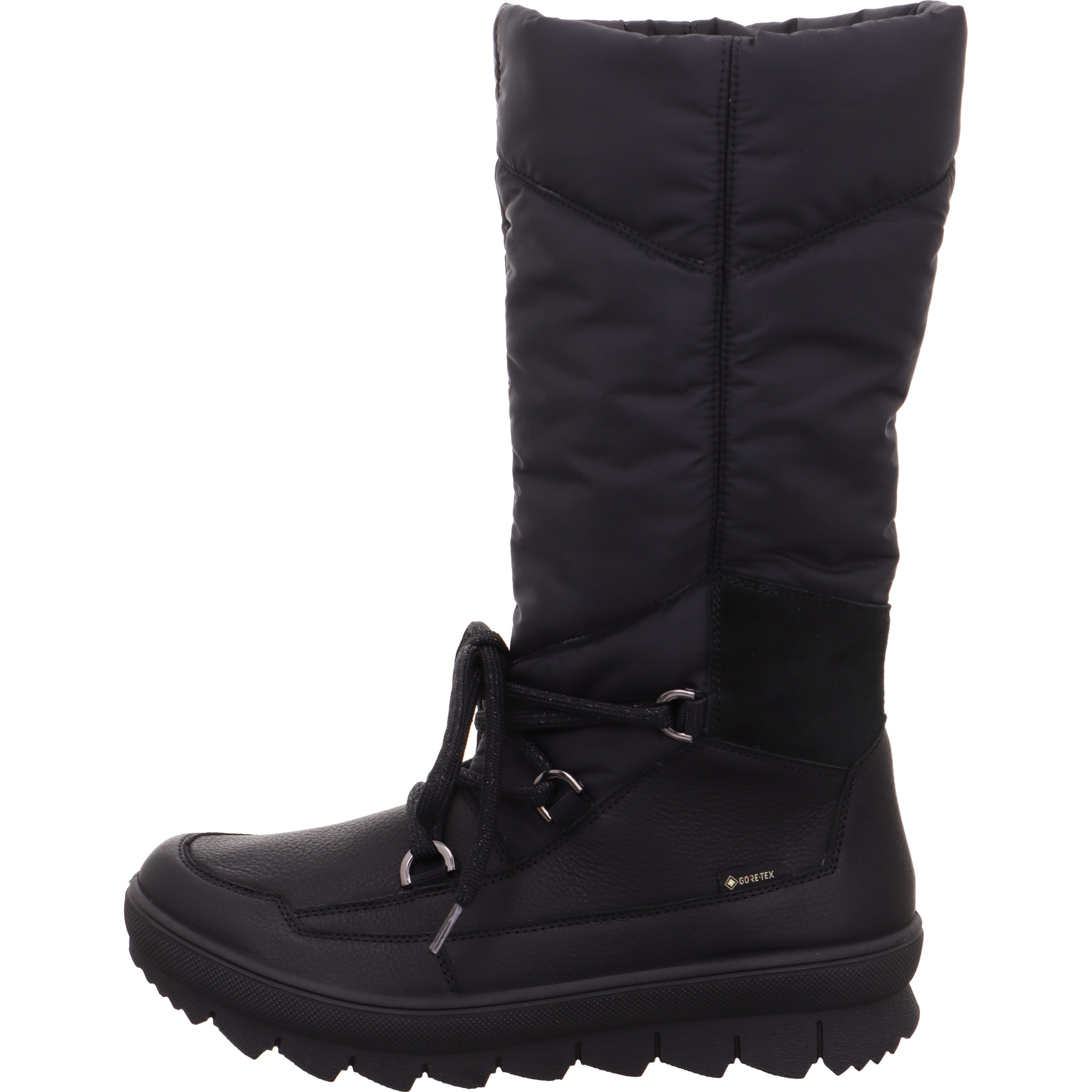 Legero NOVARA Damen Stiefel - Material: Leder/Textil in Schwarz