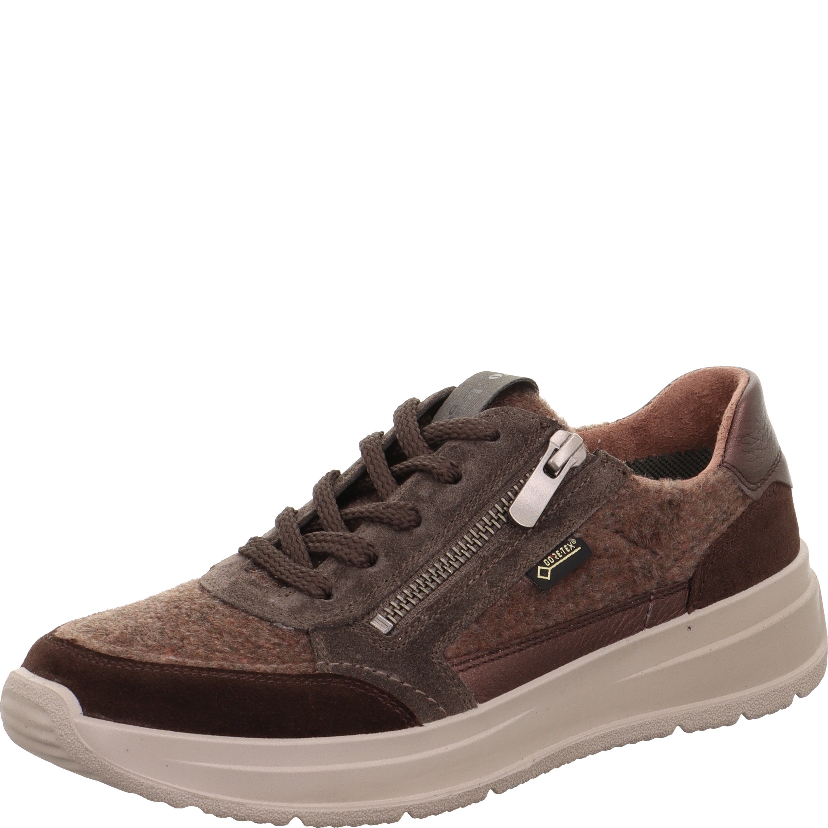 Legero SPRINTER Damen Sneaker low - Material: Leder/Textil in Braun