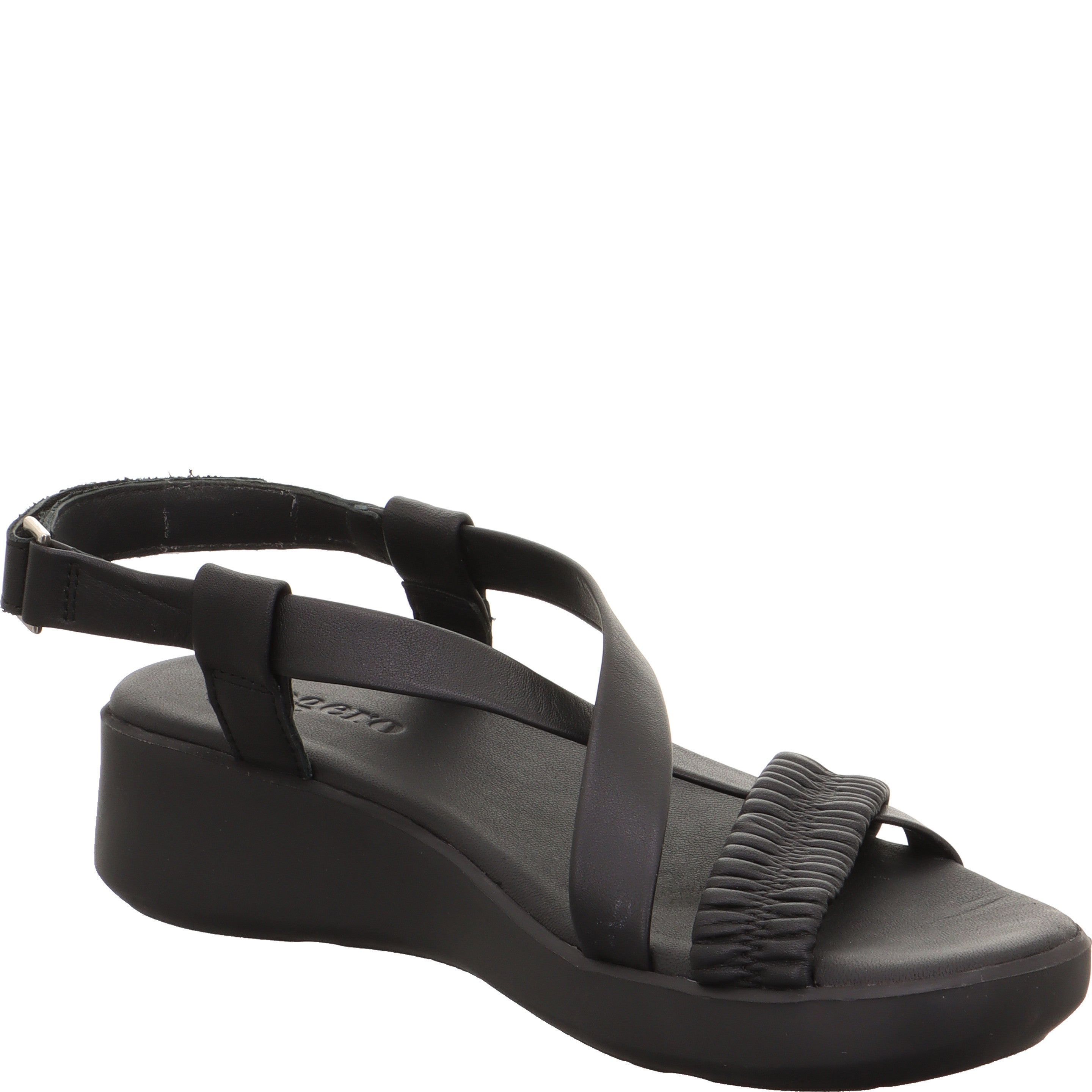 Legero EASY Damen Sandale - Material: Leder in Schwarz