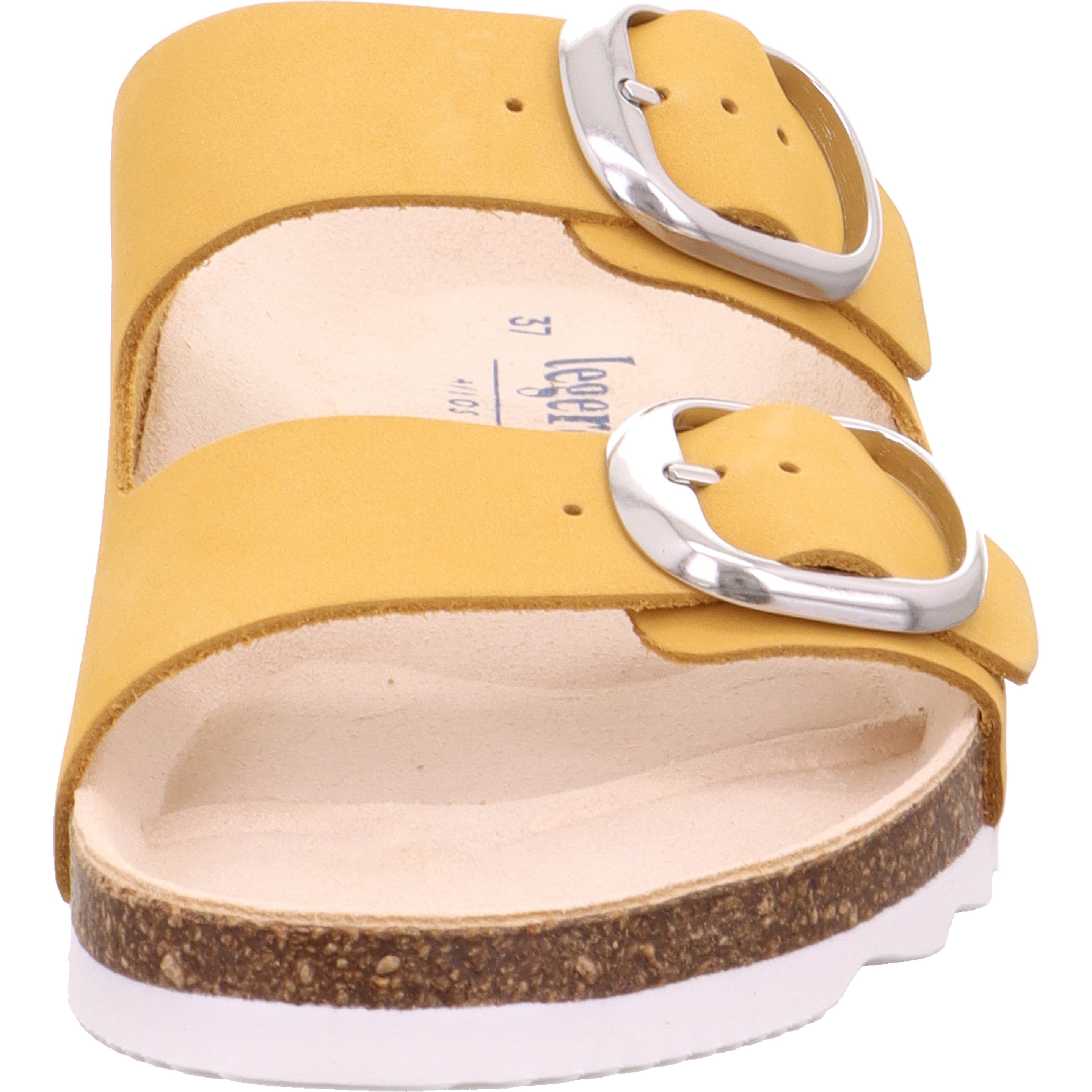 Legero CLEAR Damen Pantolette - Material: Leder in Gelb