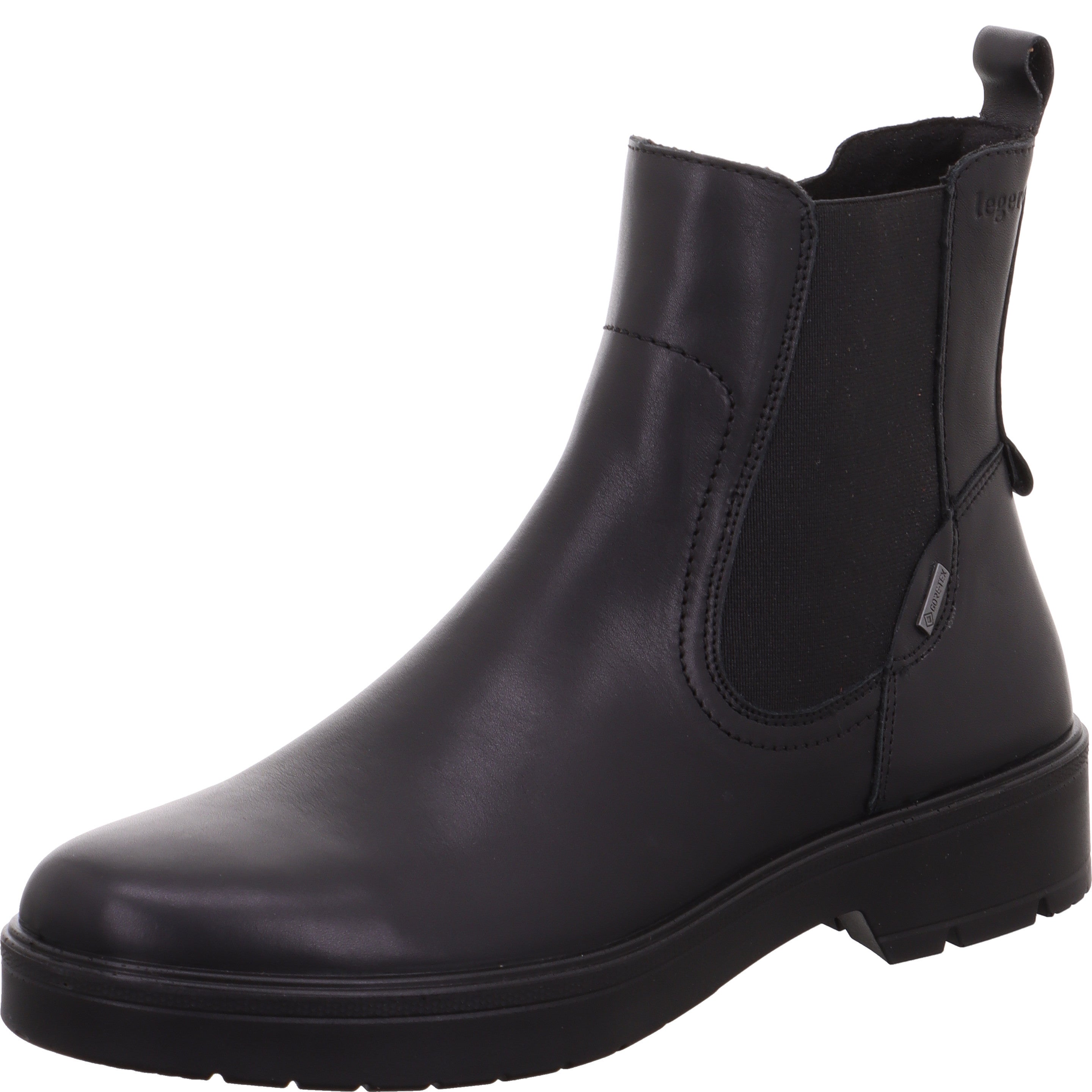 Legero MYSTIC Damen Chelsea Boots - Material: Leder in Schwarz