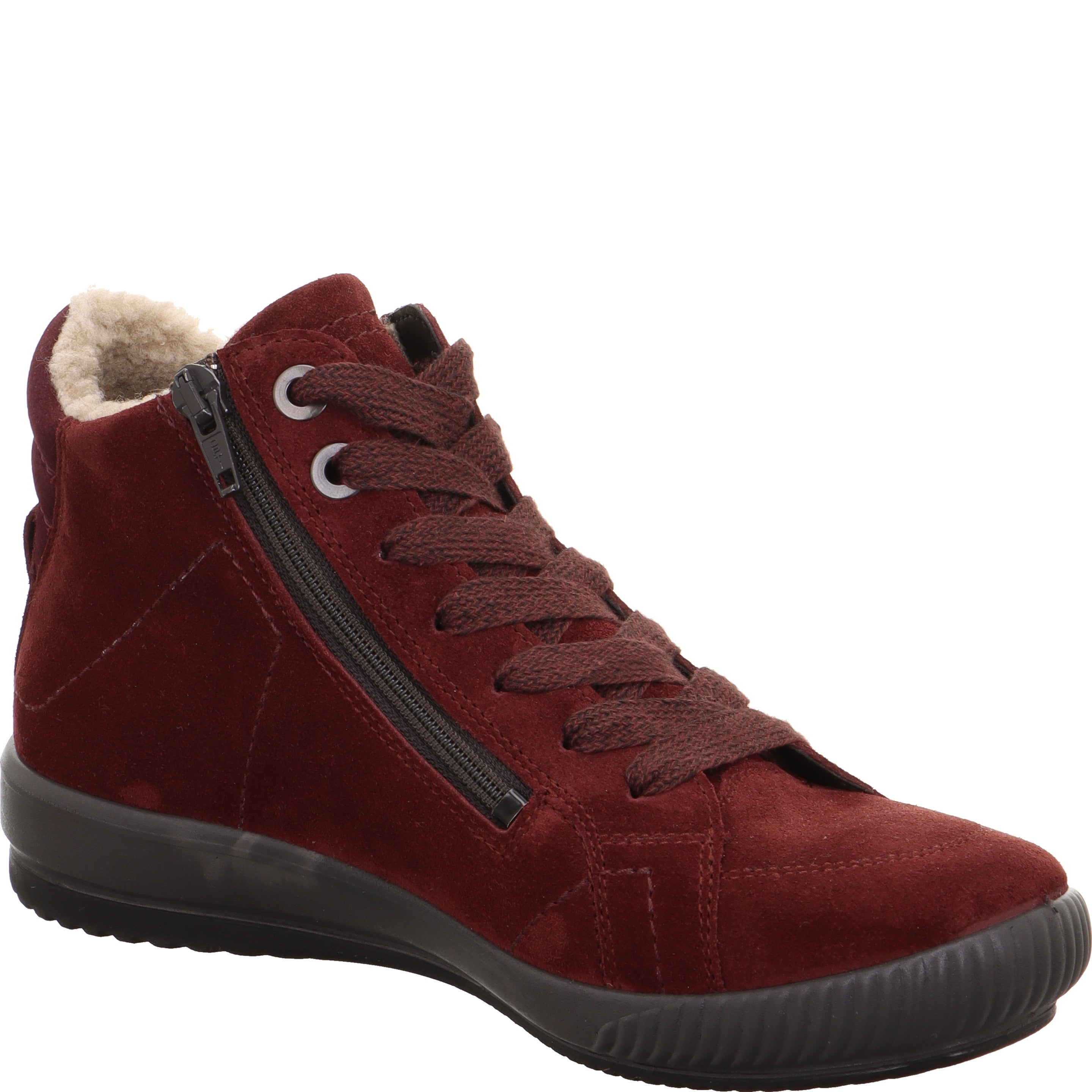 Legero TANARO 5.0 Damen Sneaker high - Material: Leder in Rot