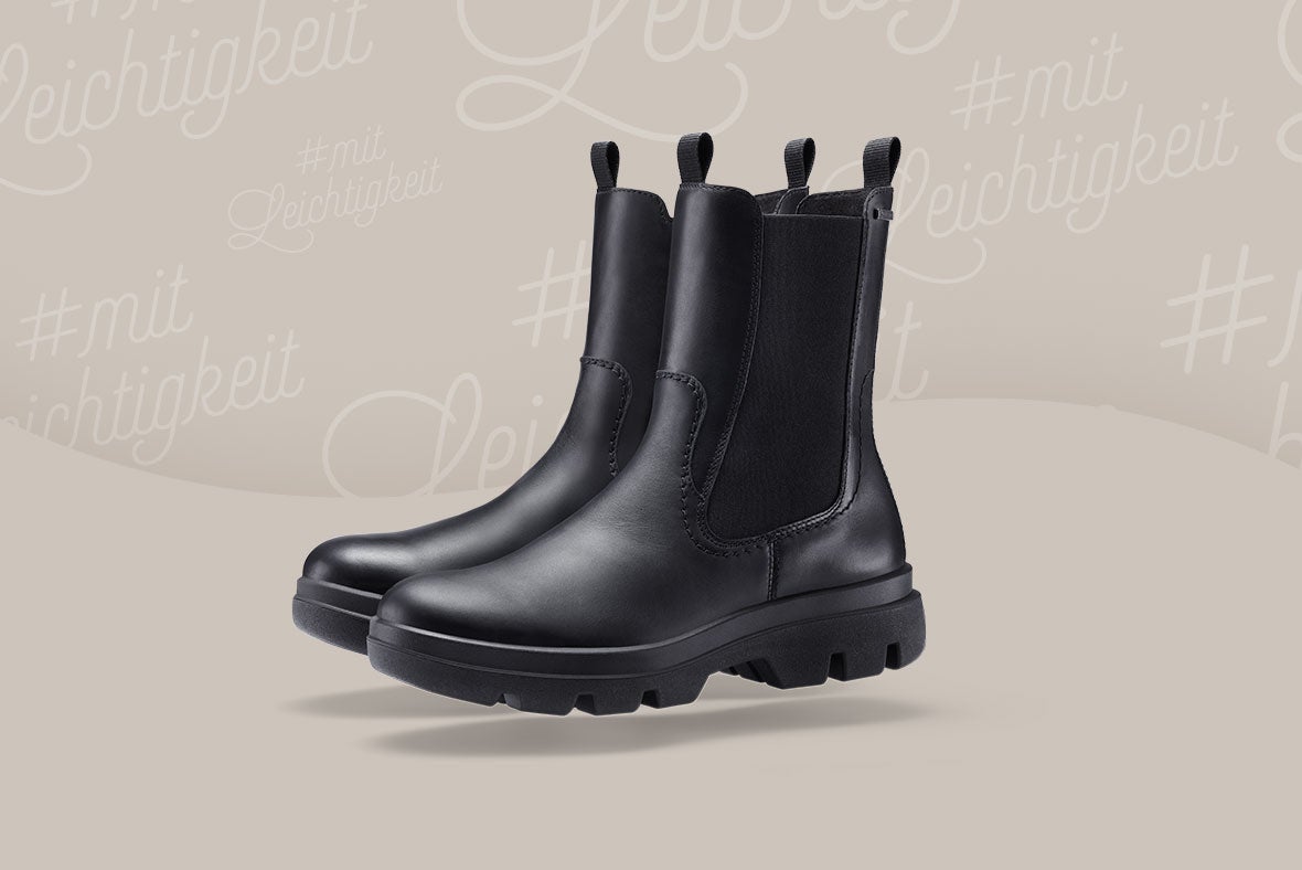legero ANGELINA Damen Stiefelette mit Reißverschluss - Material: Nappaleder - Farbe: schwarz