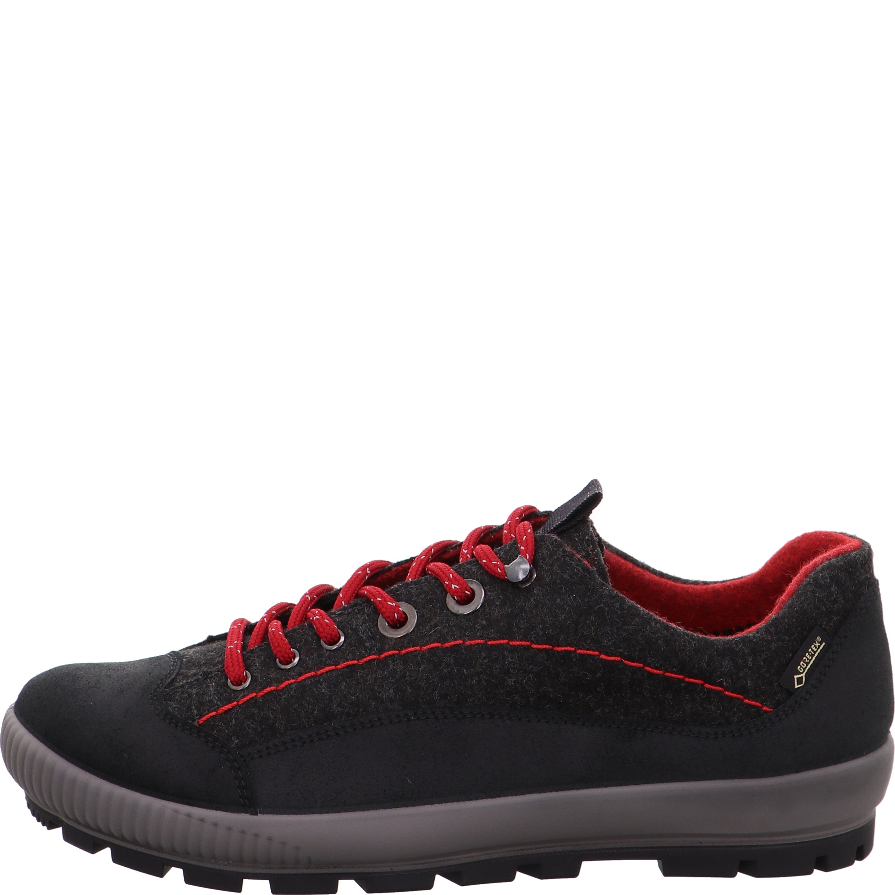 Legero TANARO TREKKING Damen Sneaker low - Material: Leder/Textil in Schwarz