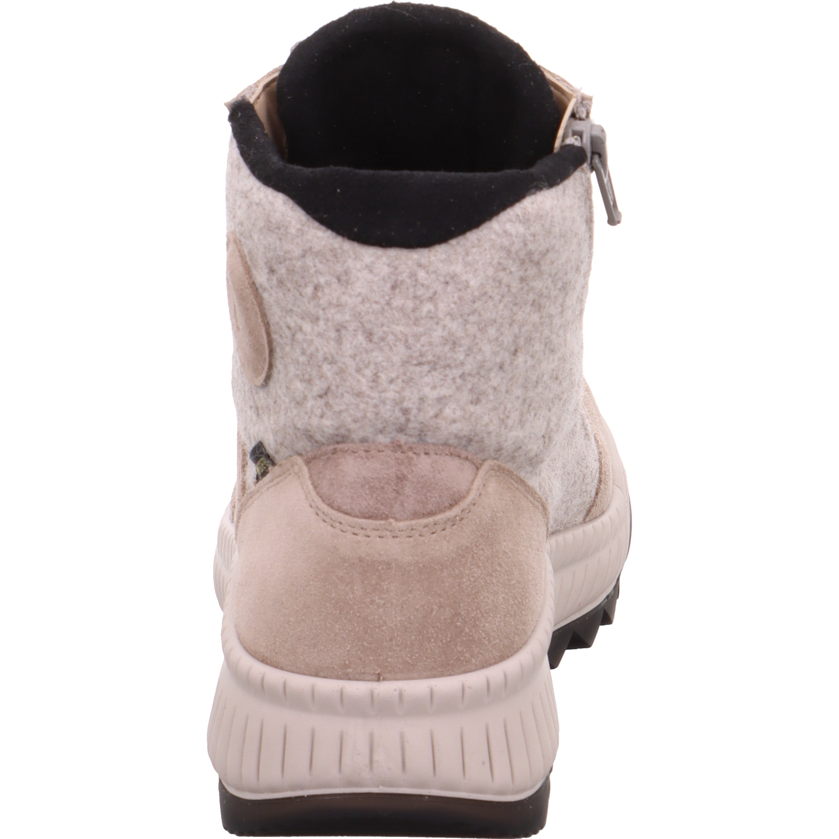 Legero TIRANO Damen Schnürboots - Material: Leder/Textil in Beige
