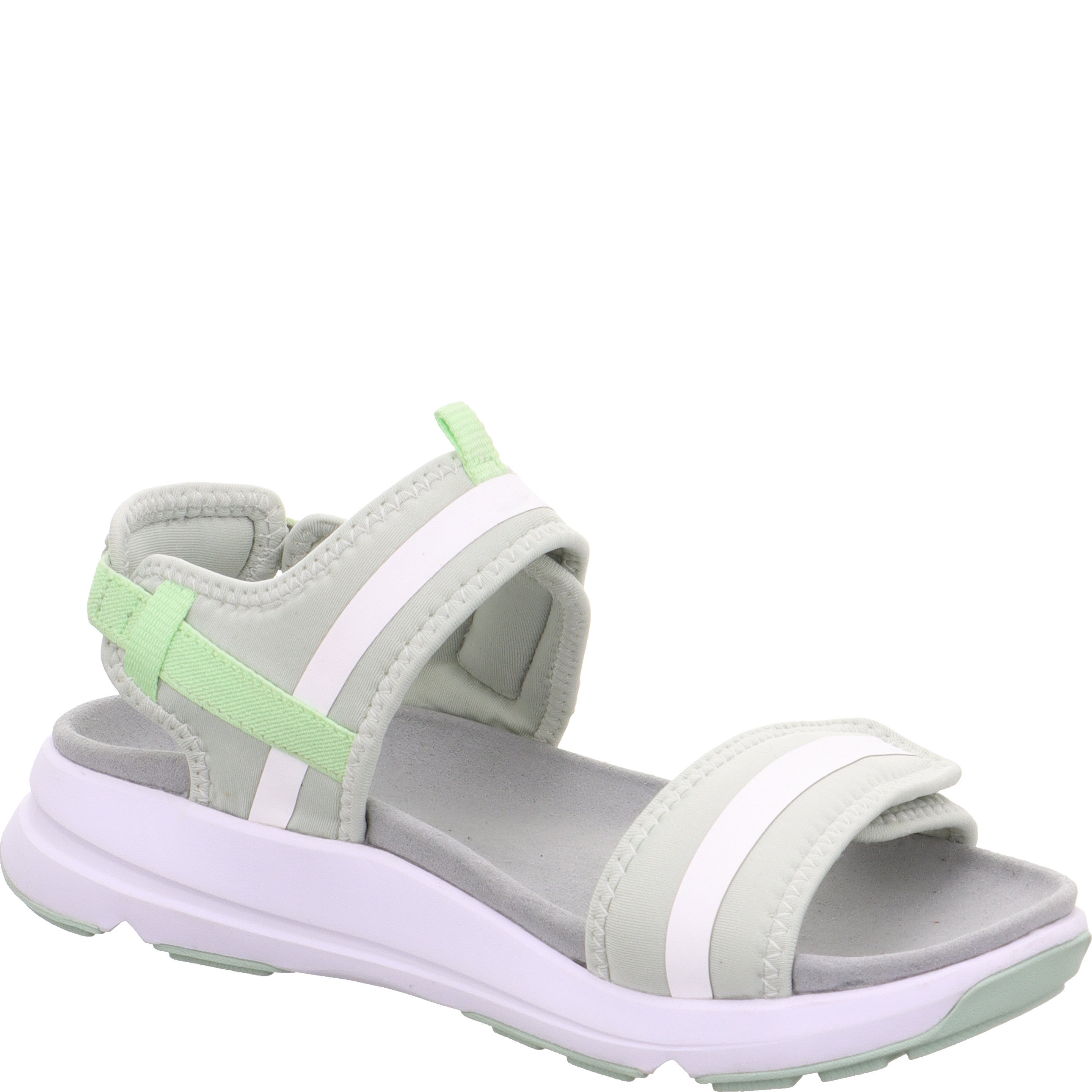 Legero LIBERTY Damen Sandale - Material: Textil/Sonstiges Material in Grün