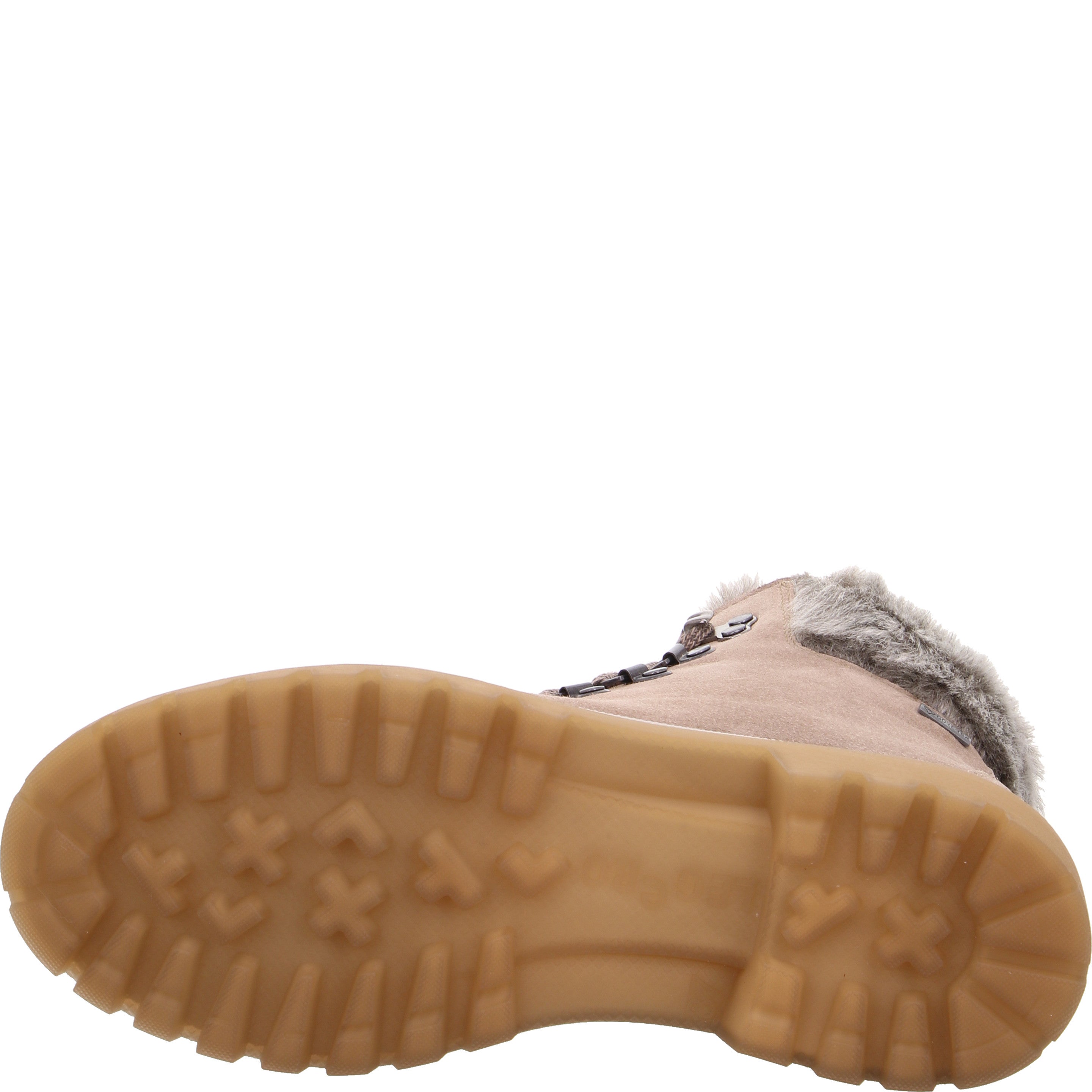 Legero MONTA Damen Schnürboots - Material: Leder in Beige