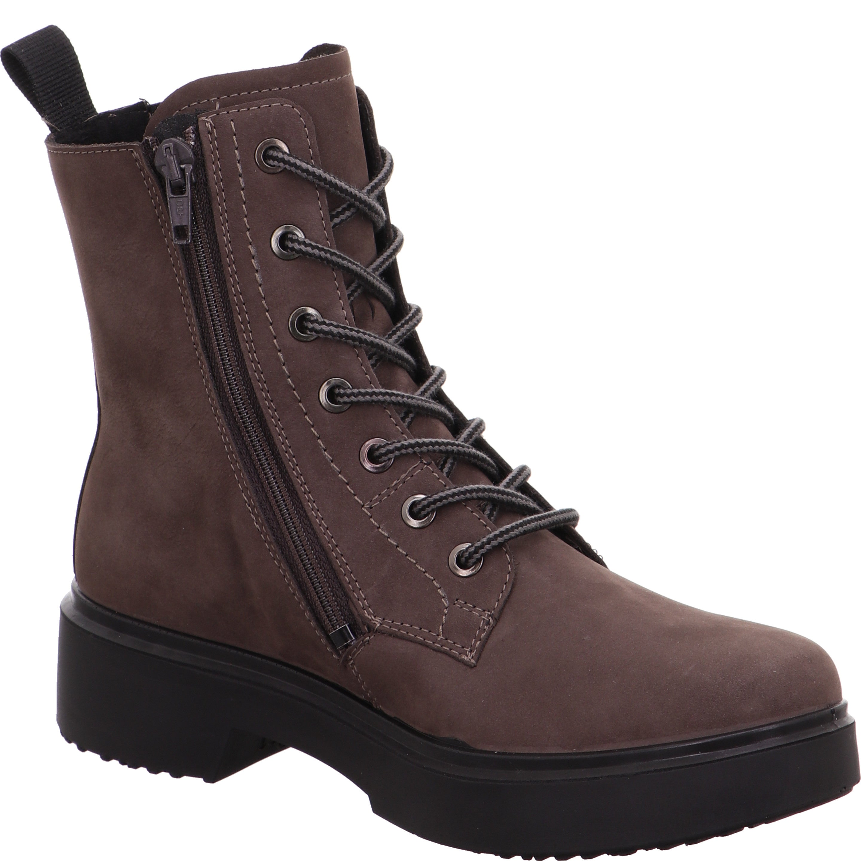 Legero ANGEL Damen Schnürboots - Material: Leder in Grau