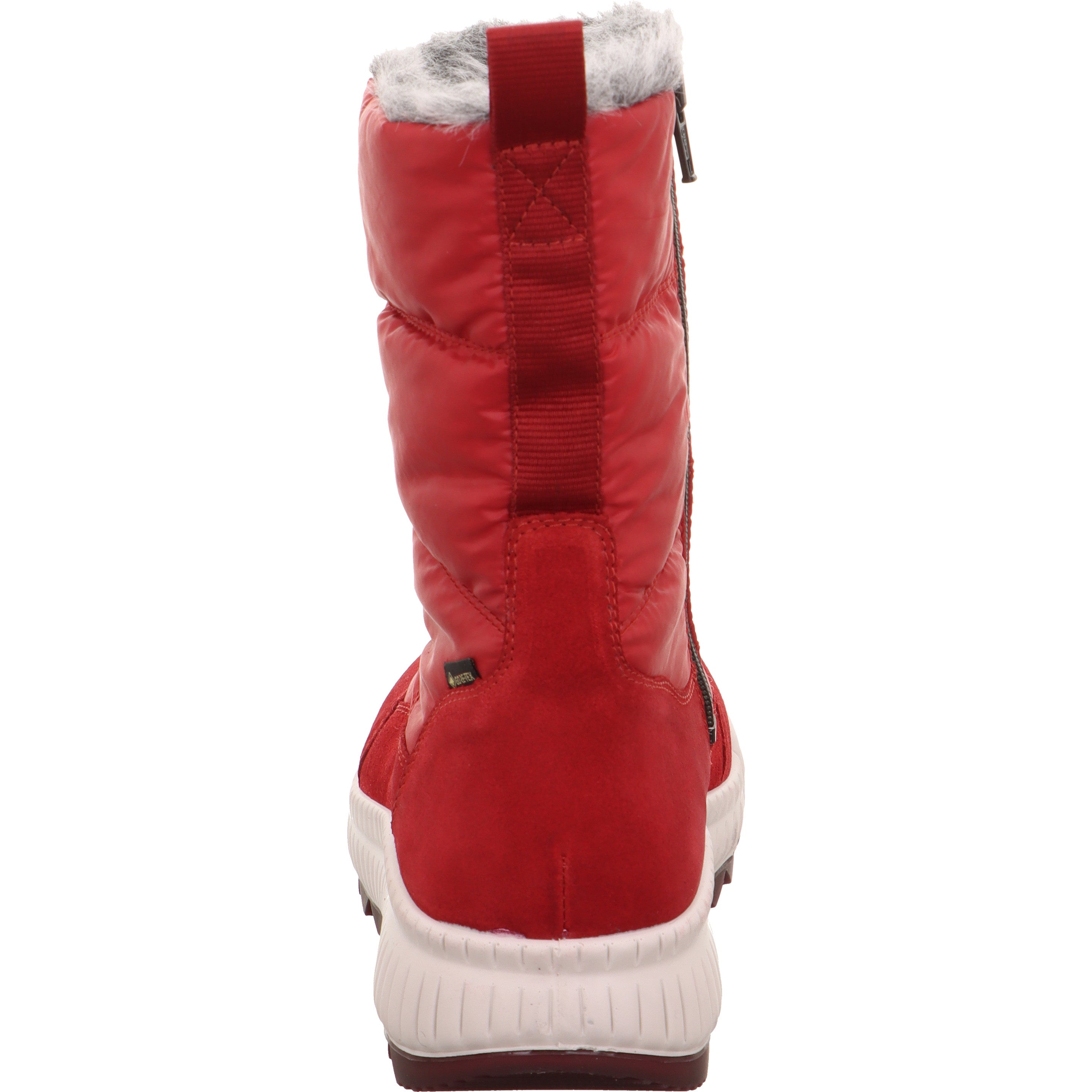 Legero TIRANO Damen Stiefel - Material: Leder/Textil in Rot