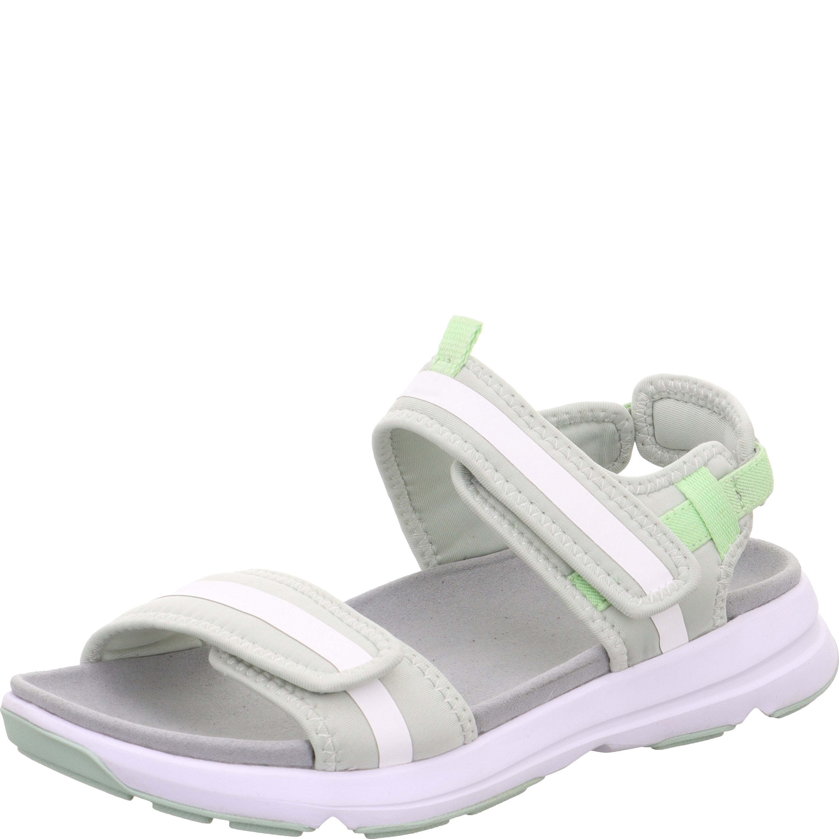 Legero LIBERTY Damen Sandale - Material: Textil/Sonstiges Material in Grün