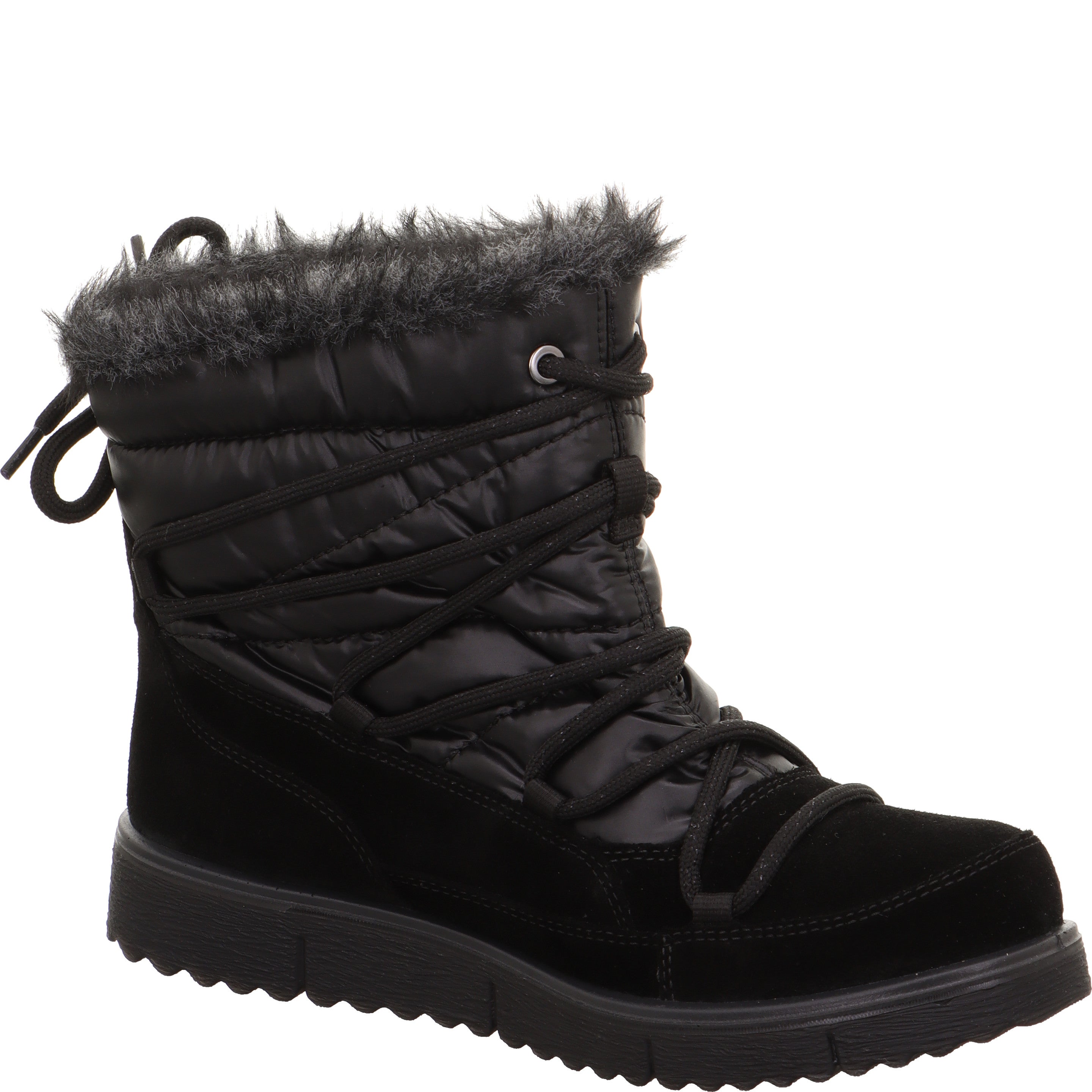 Legero CAMPANIA Damen  - Material: Leder/Textil in Schwarz