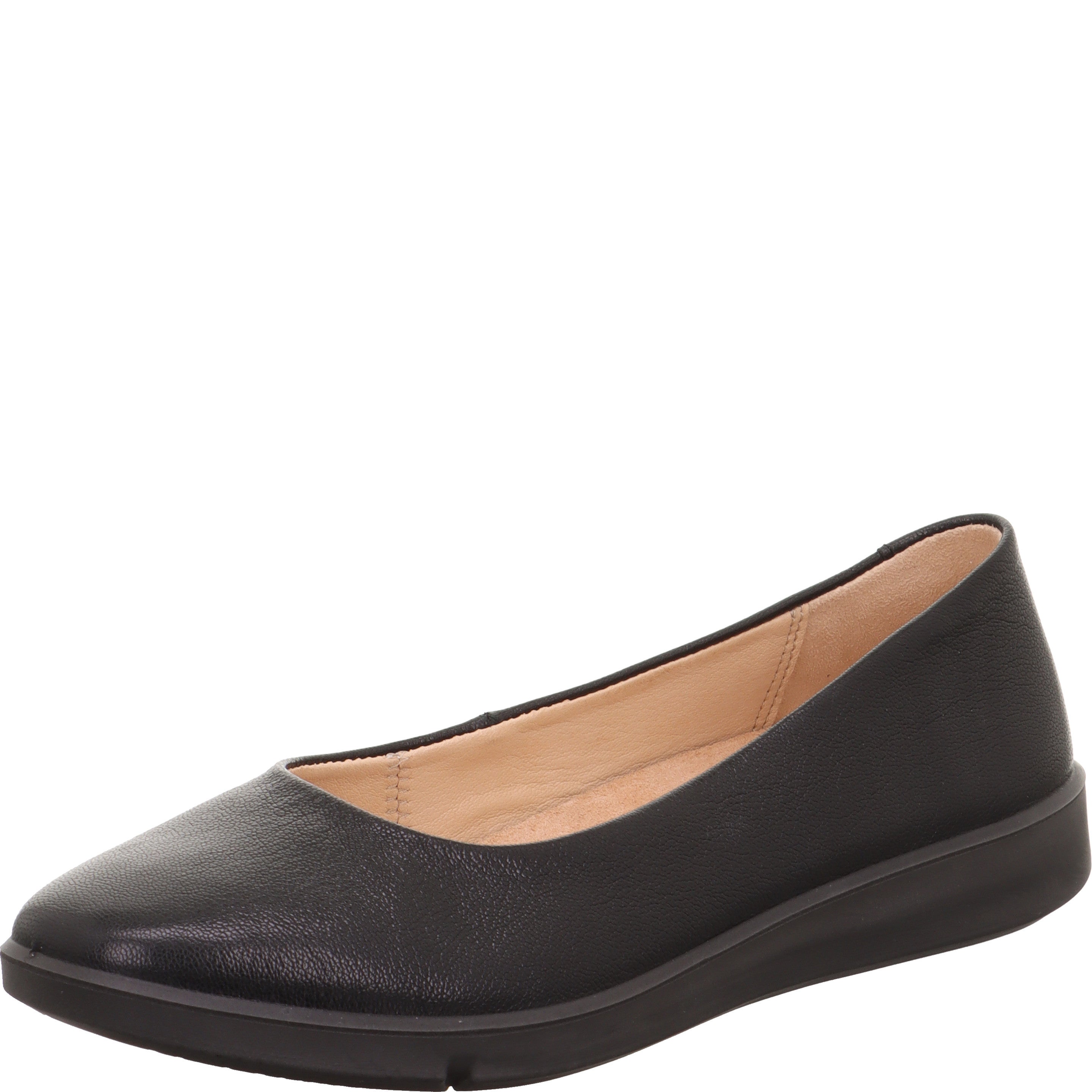 Legero LUCCA Damen Ballerina - Material: Leder in Schwarz