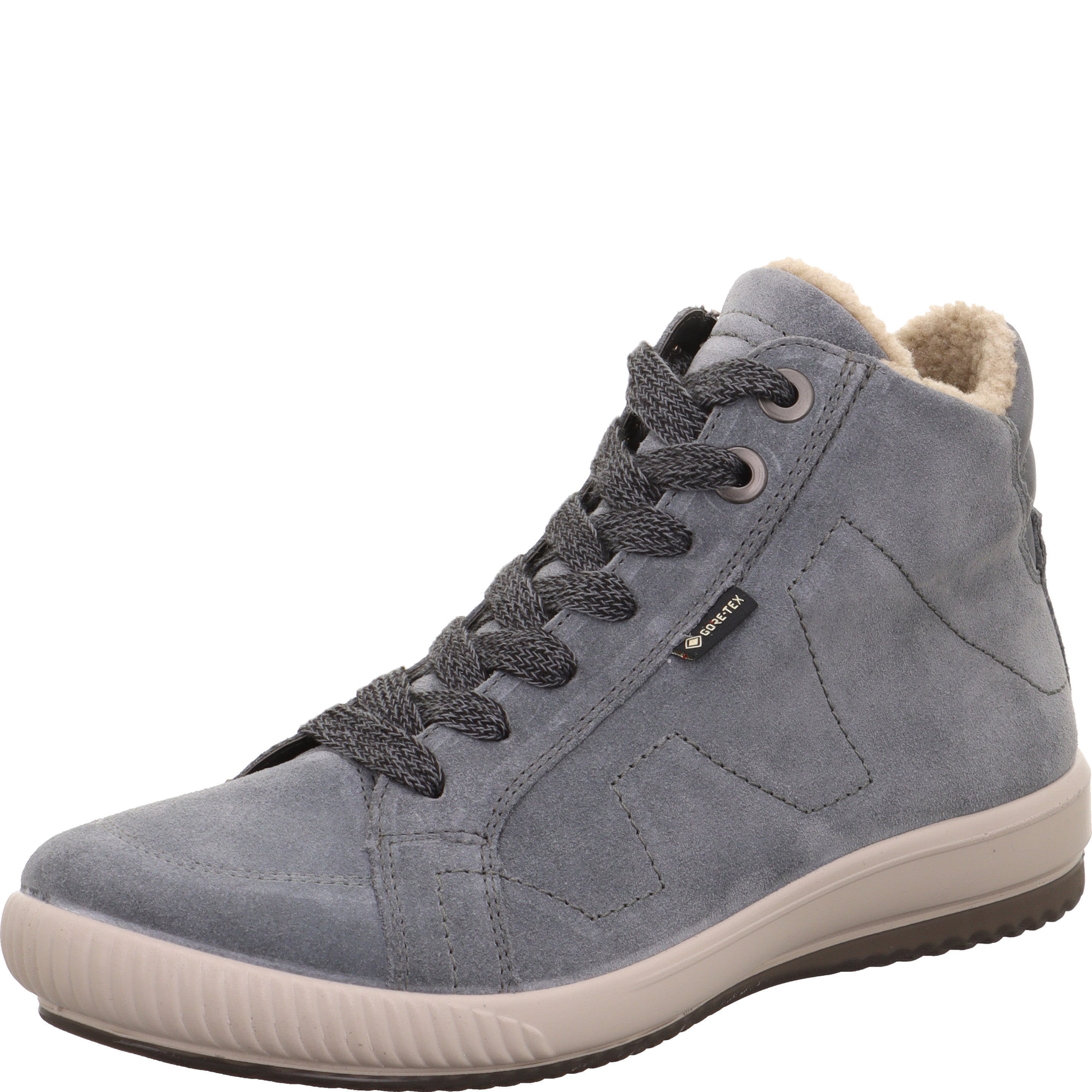 Legero TANARO 5.0 Damen Sneaker high - Material: Leder in Grau