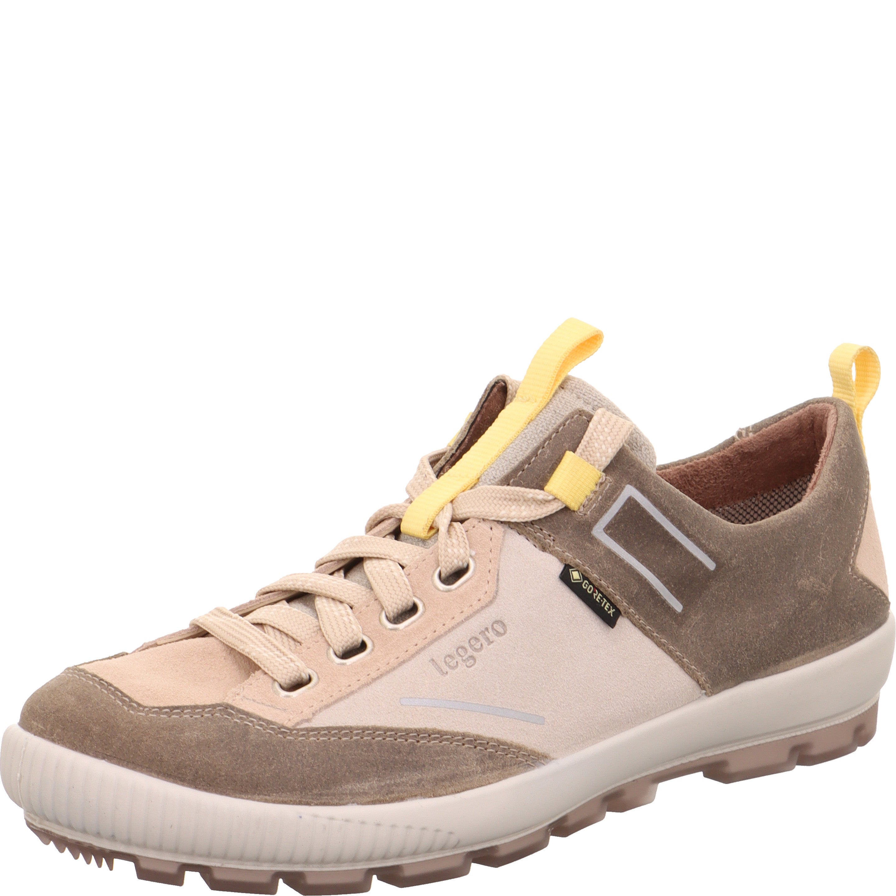 Legero TANARO TREKKING Damen Sneaker low - Material: Leder in Beige