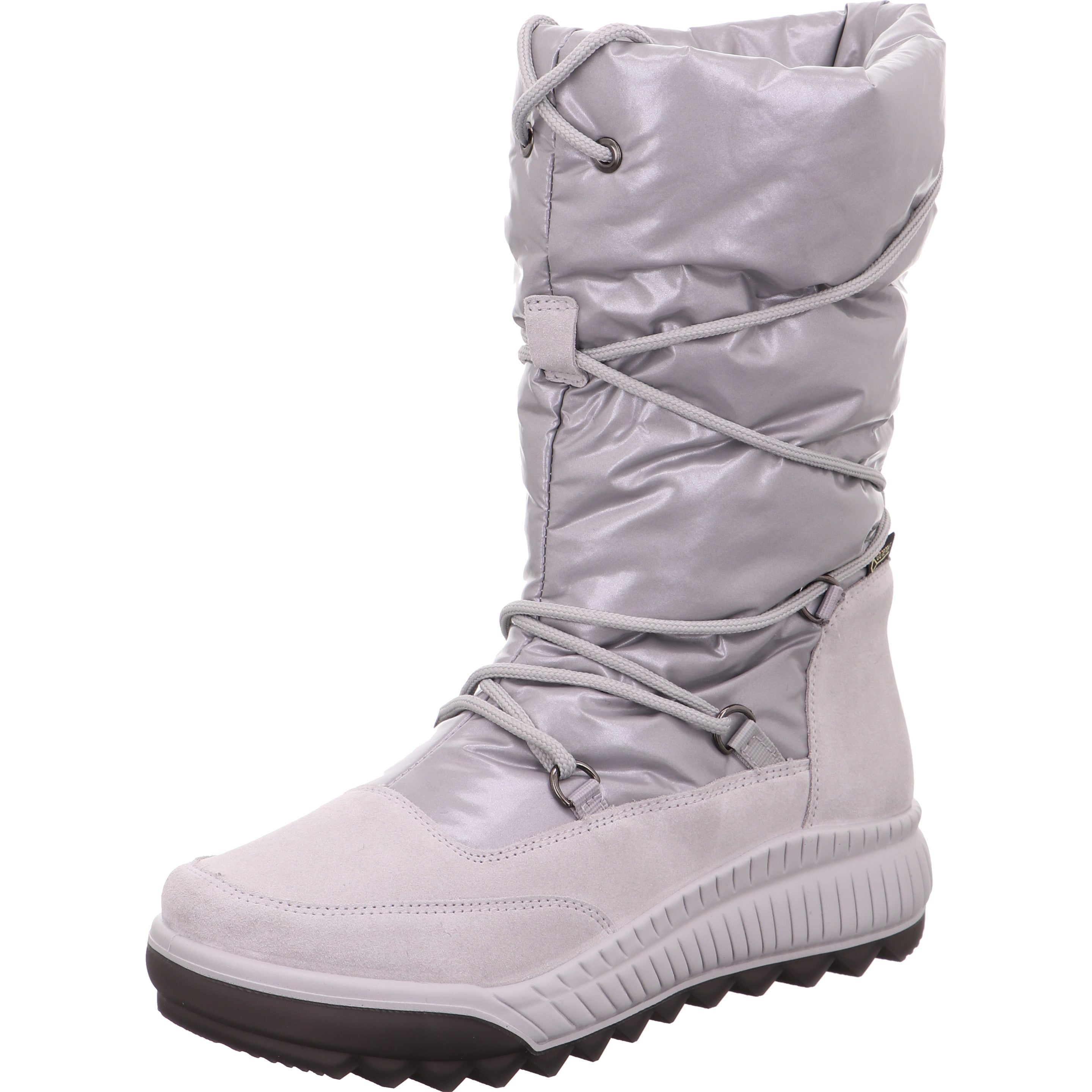 Legero TIRANO Damen Stiefel - Material: Leder/Textil in Grau