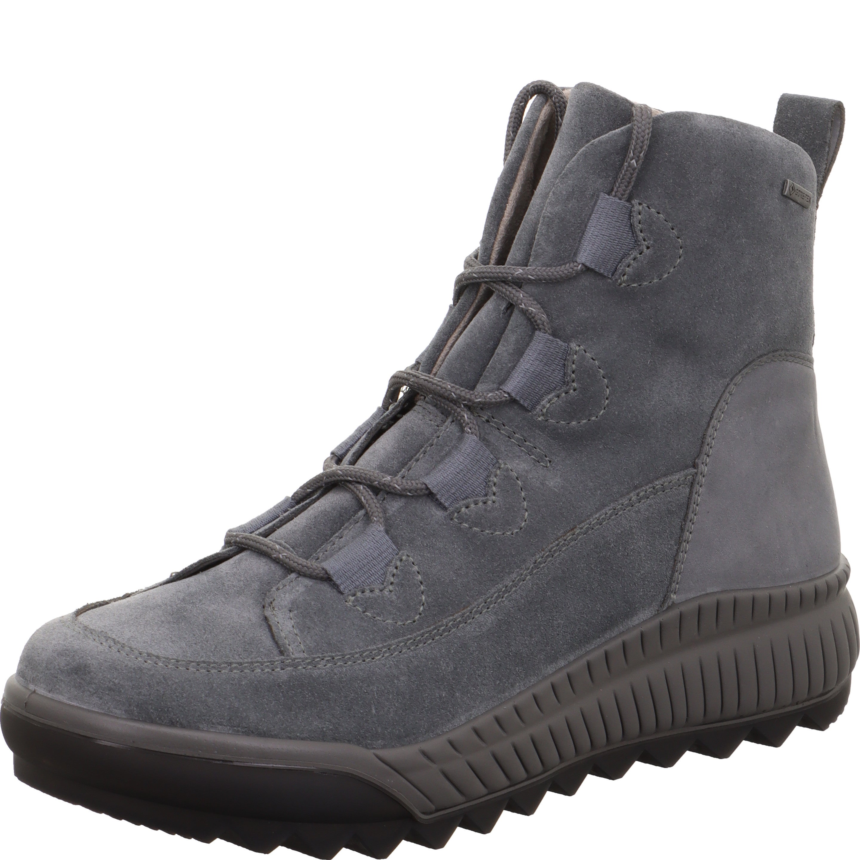 Legero TIRANO Damen Schnürboots - Material: Leder in Grau