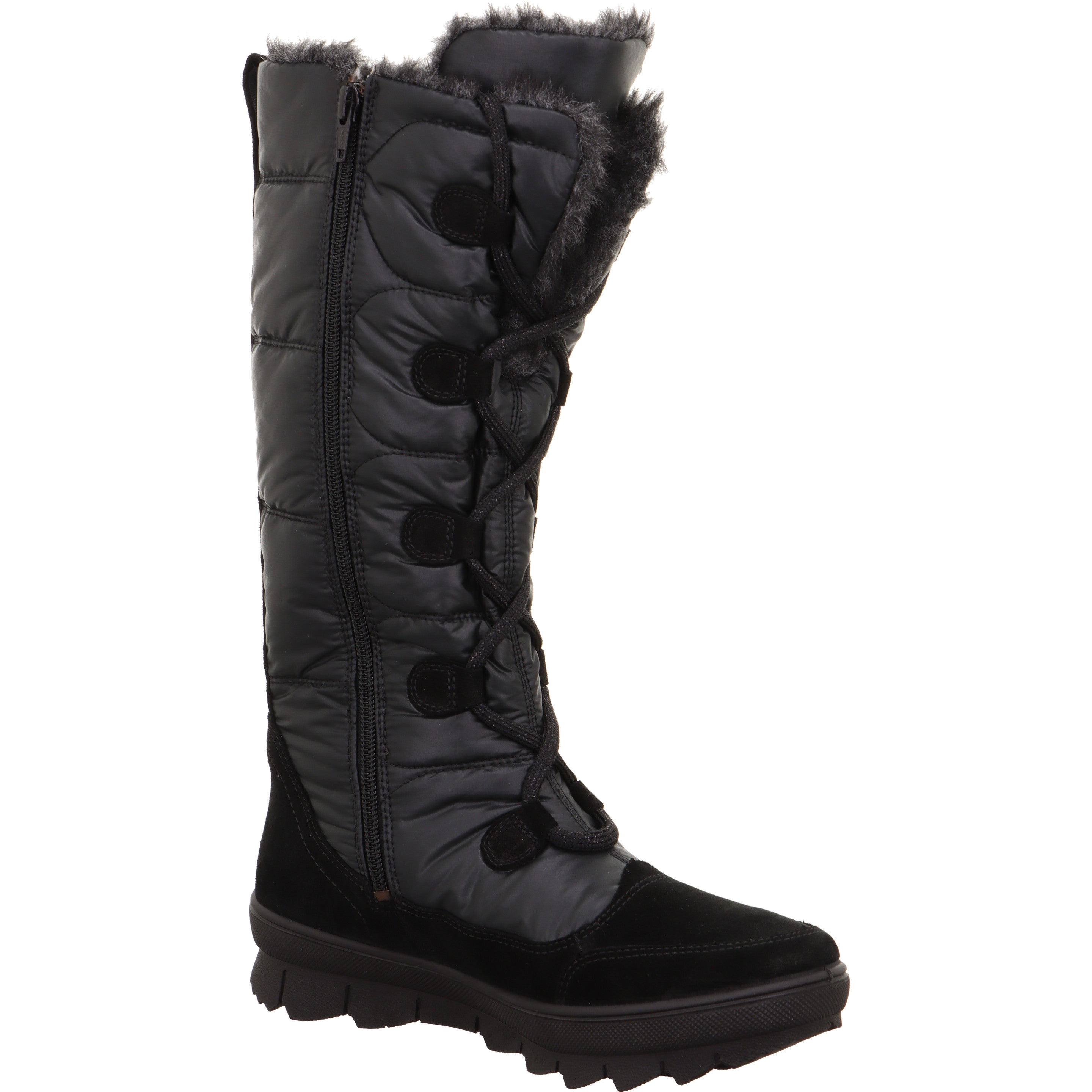 Legero NOVARA Damen  - Material: Leder/Textil in Schwarz