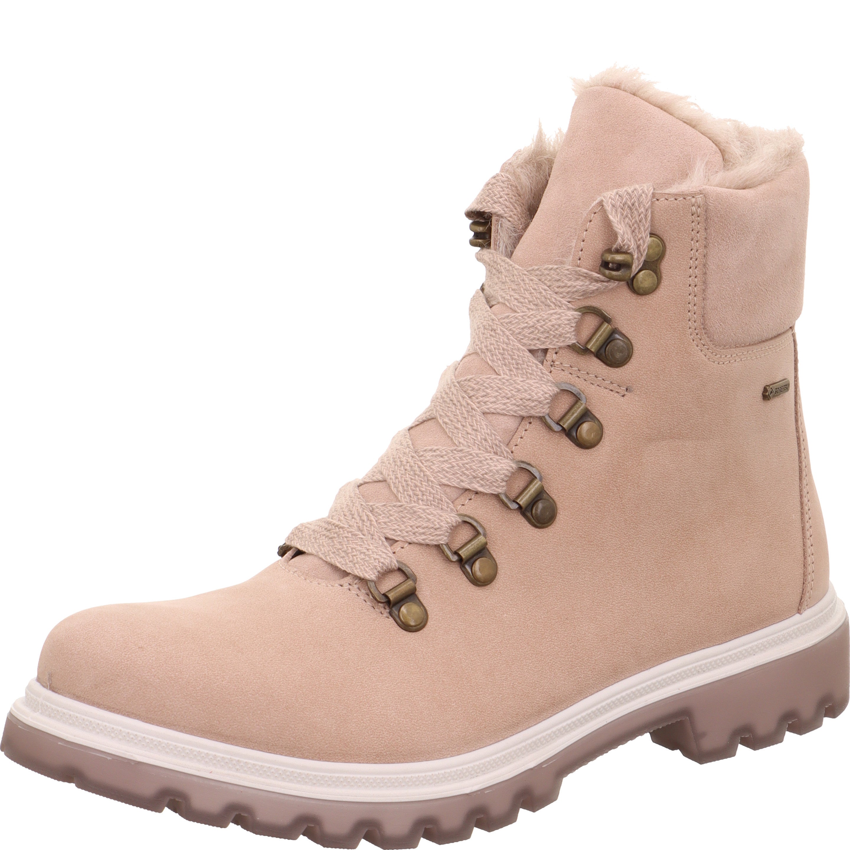 Legero MONTA Damen Schnürboots - Material: Leder in Rosa