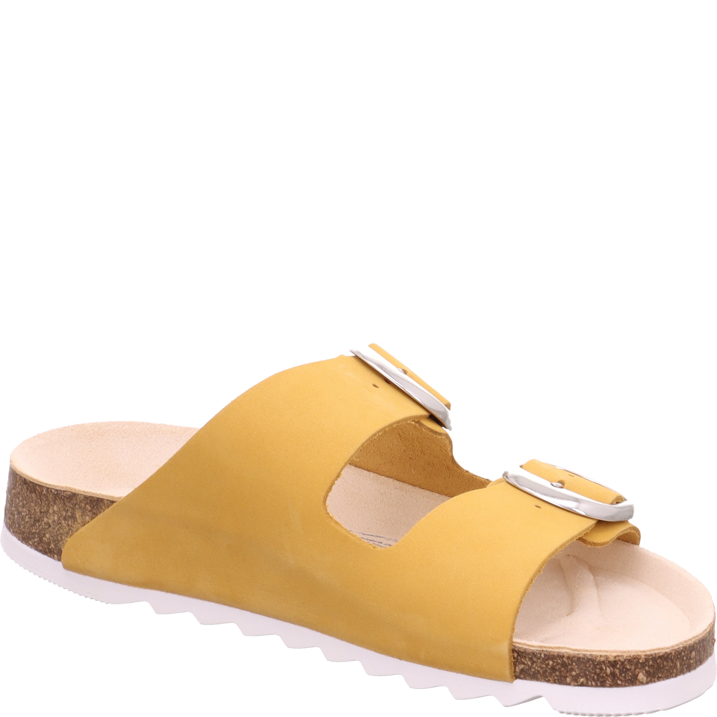 Legero CLEAR Damen Pantolette - Material: Leder in Gelb