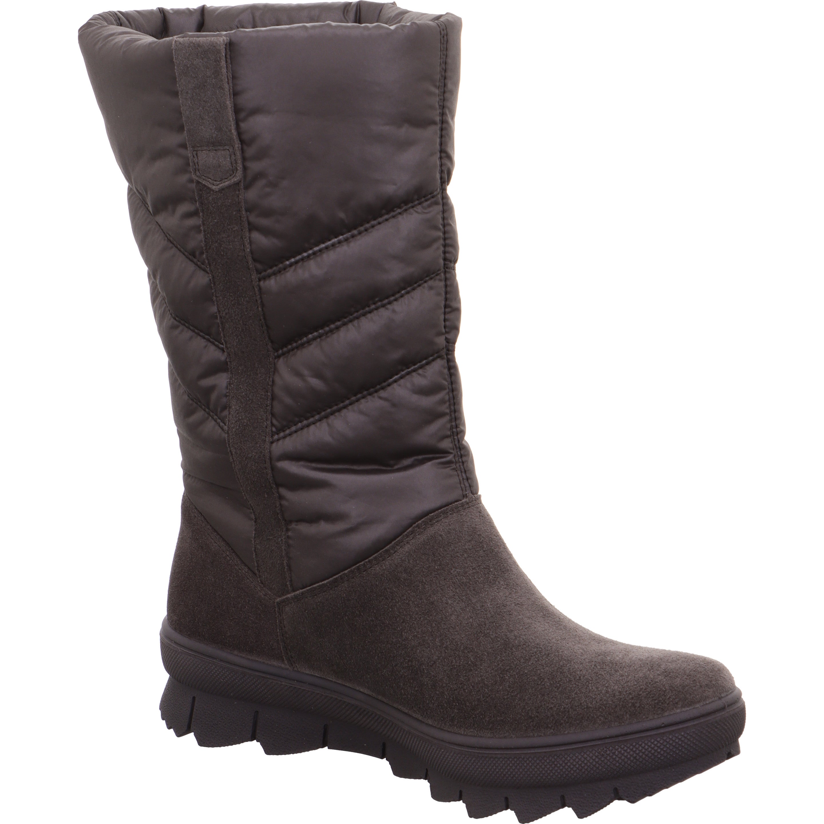 Legero NOVARA Damen Stiefel - Material: Leder/Textil in Grau