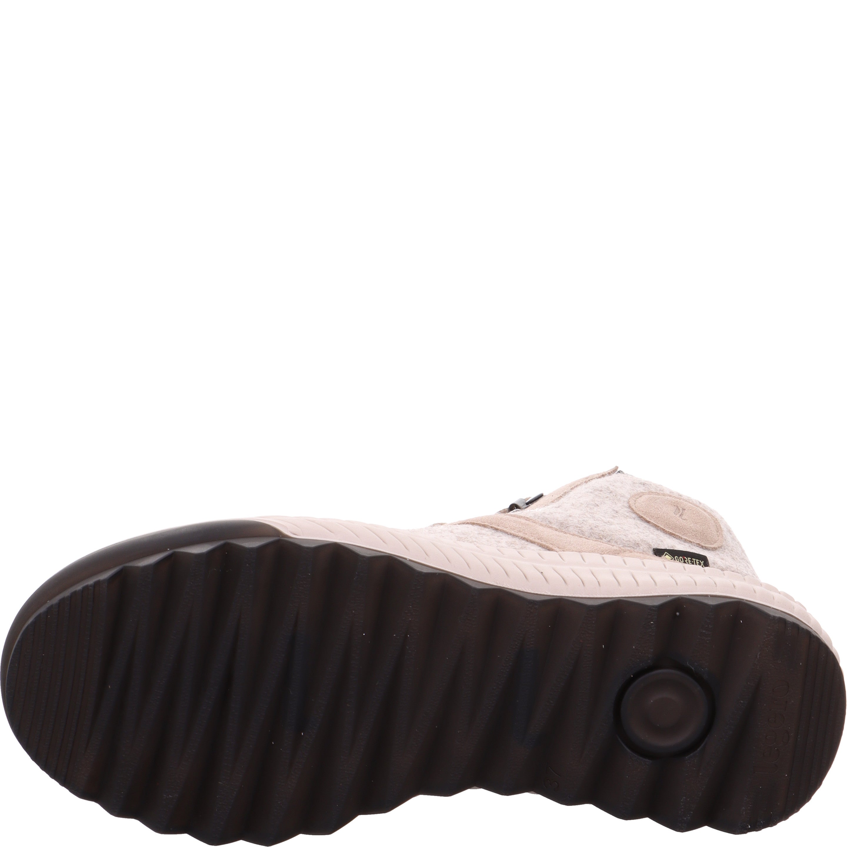 Legero TIRANO Damen Schnürboots - Material: Leder/Textil in Beige