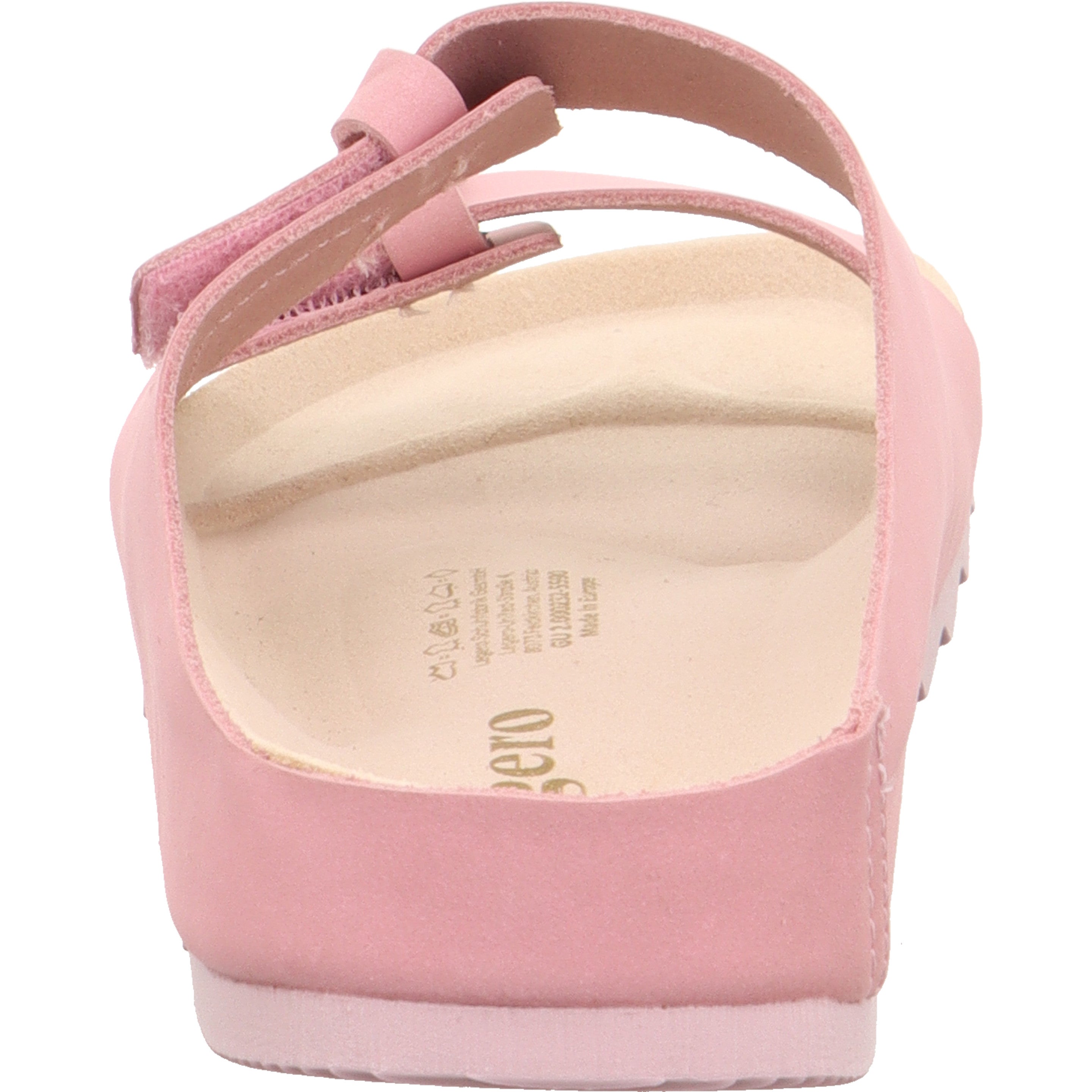 Legero CLEAR Damen Pantolette - Material: Leder in Rot