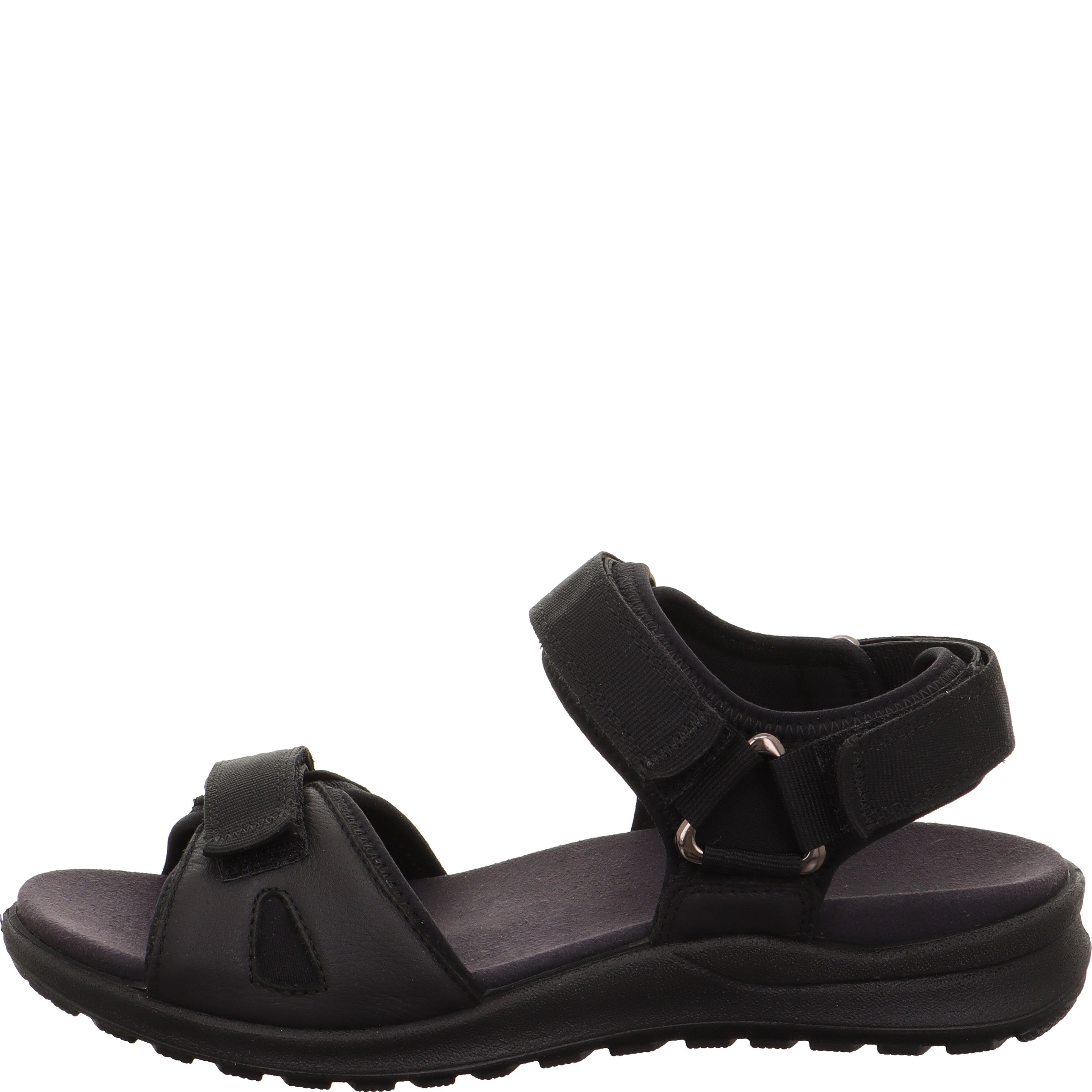 Legero SIRIS Damen Sandale - Material: Leder in Schwarz