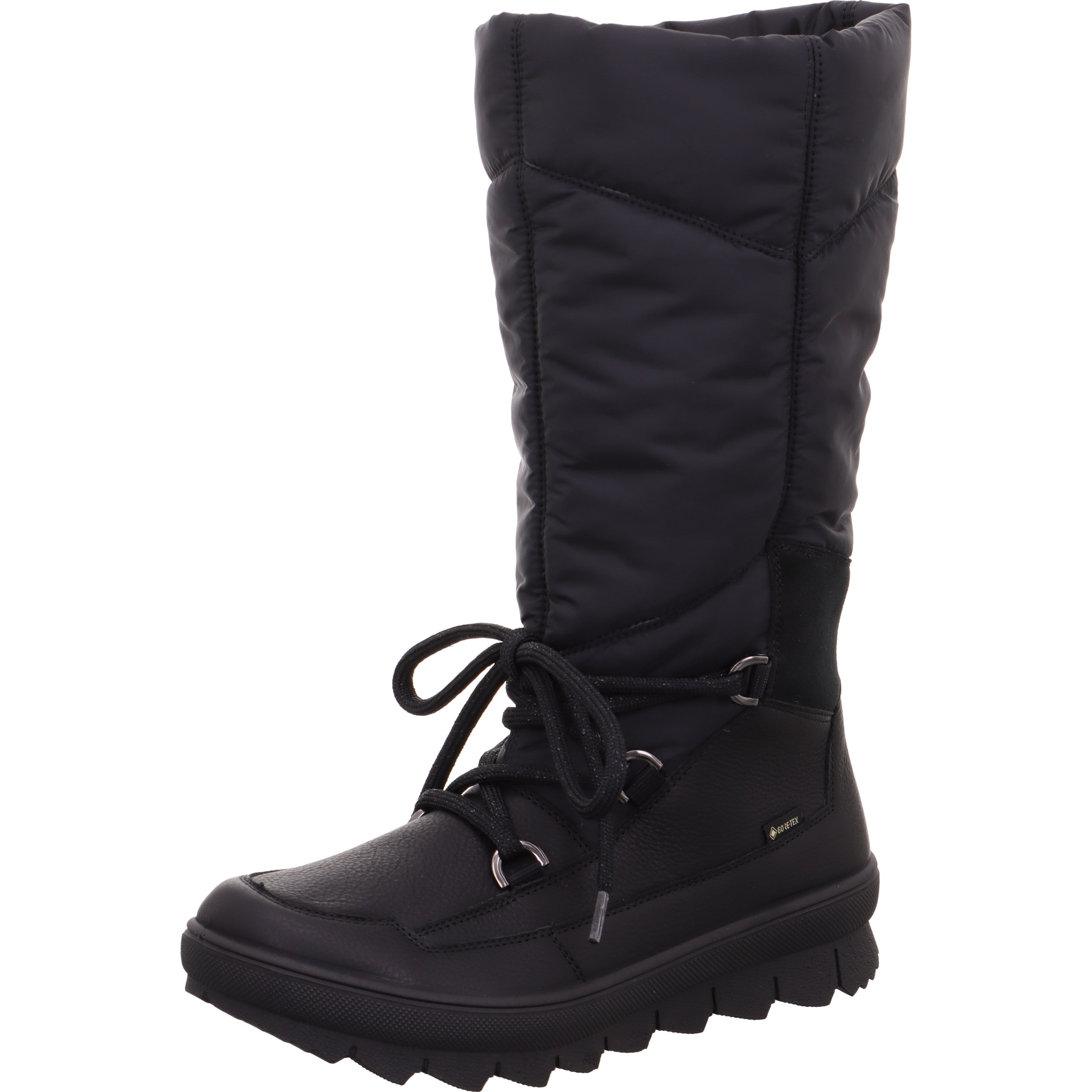 Legero NOVARA Damen Stiefel - Material: Leder/Textil in Schwarz