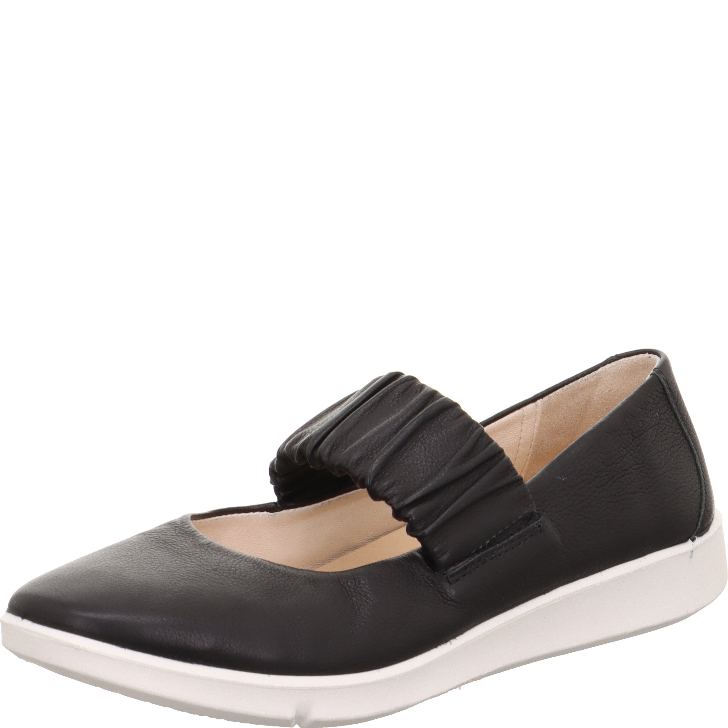 Legero LUCCA Damen Ballerina - Material: Leder in Schwarz