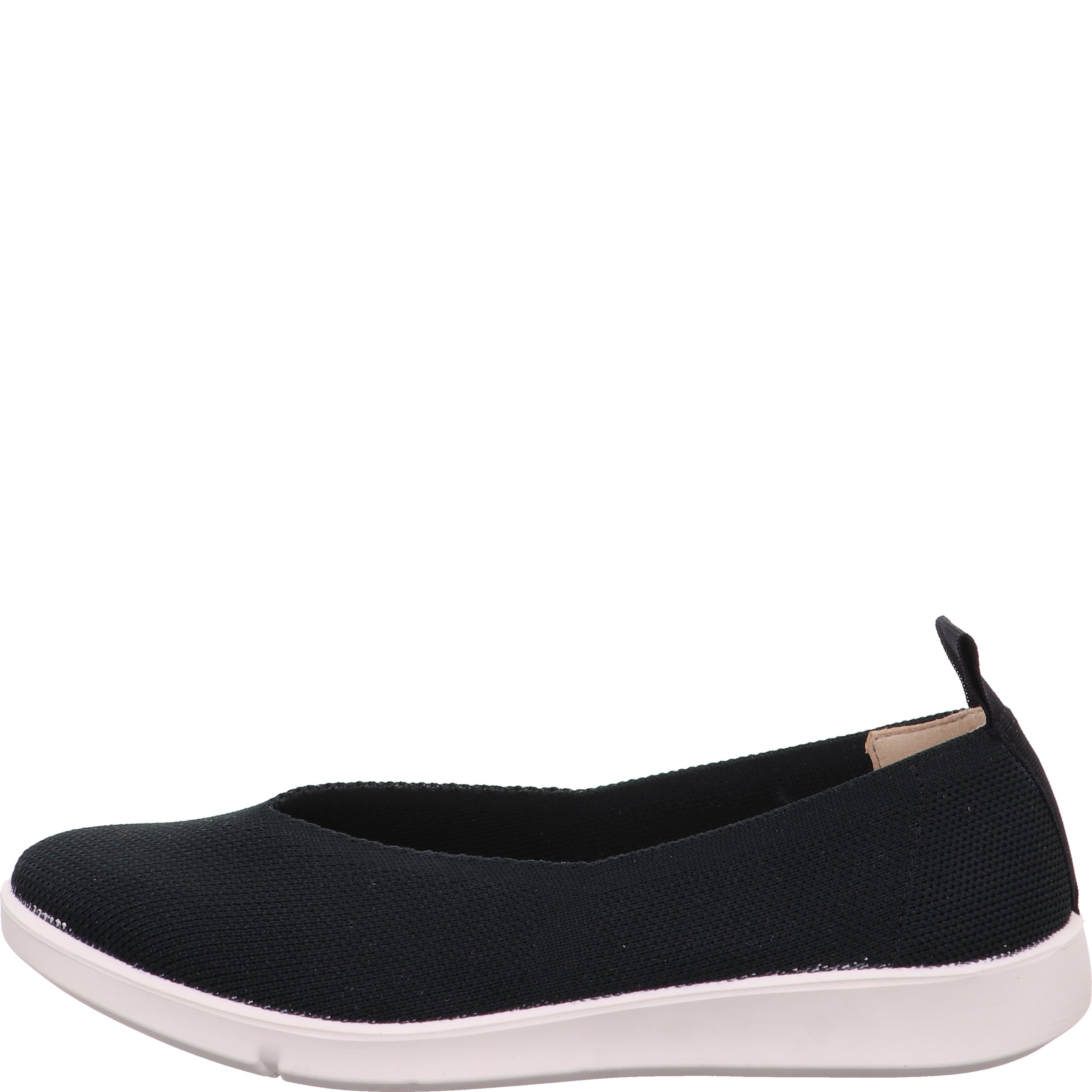 Legero LUCCA Damen Ballerina - Material: Textil in Schwarz