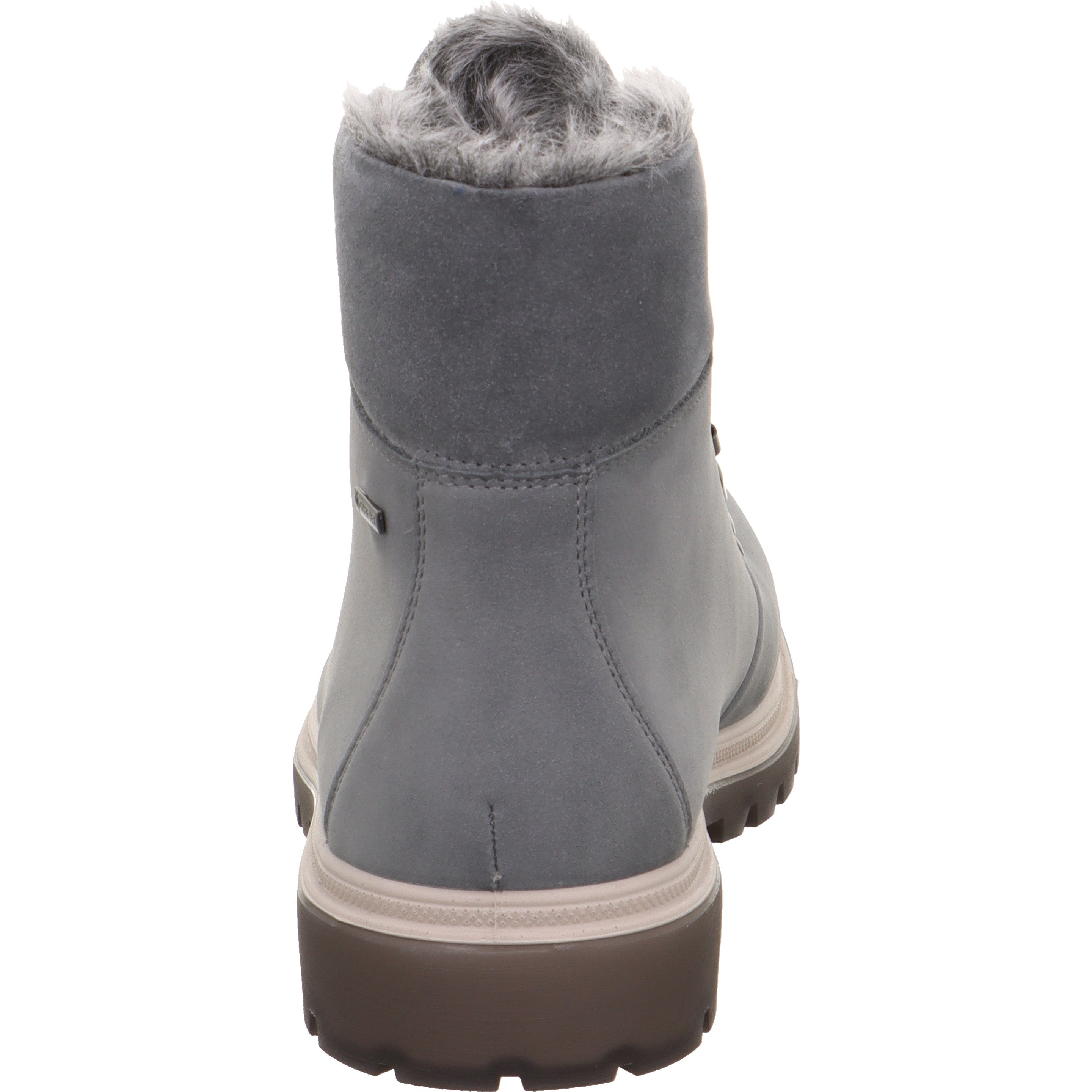 Legero MONTA Damen Schnürboots - Material: Leder in Grau