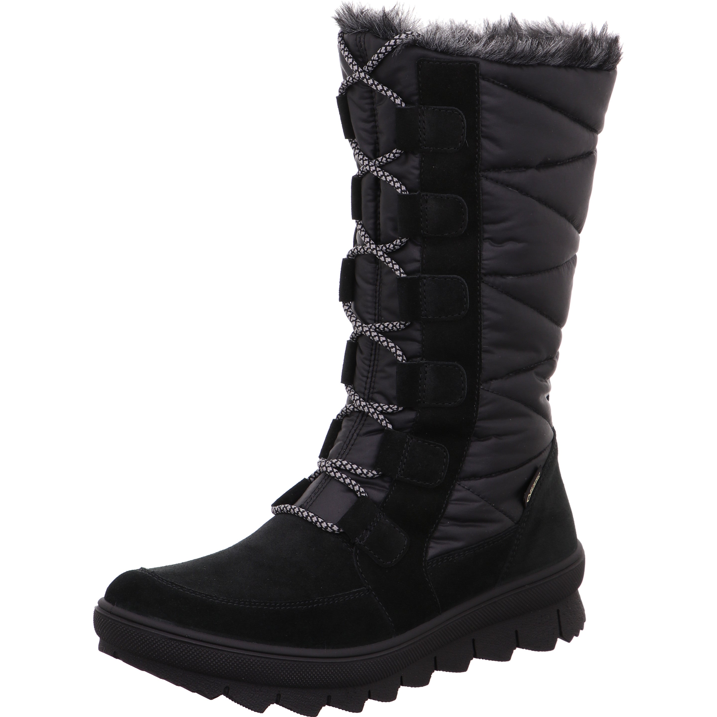 Legero NOVARA Damen Stiefel - Material: Leder/Textil in Schwarz