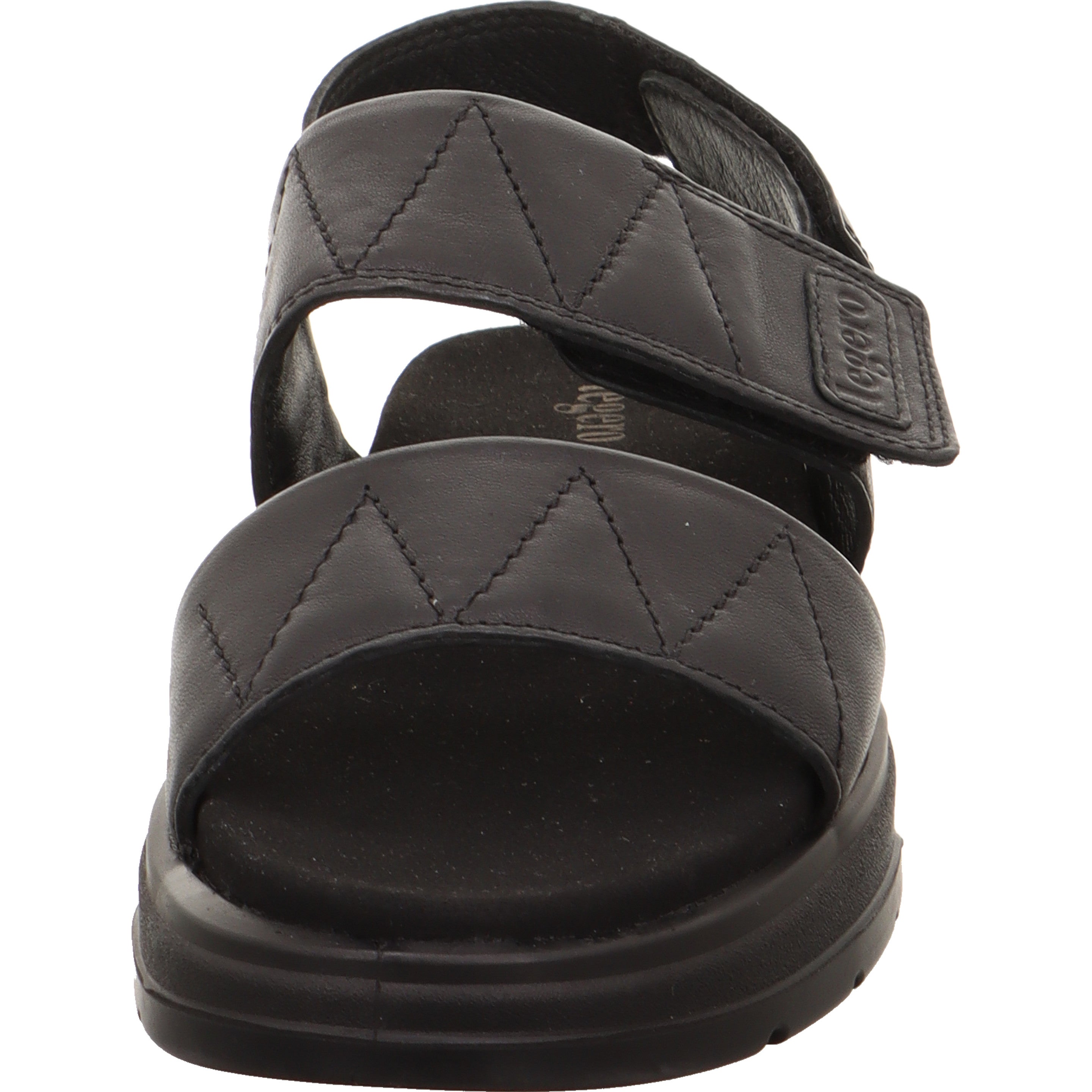 Legero SUNWALKER Damen Sandale - Material: Leder in Schwarz