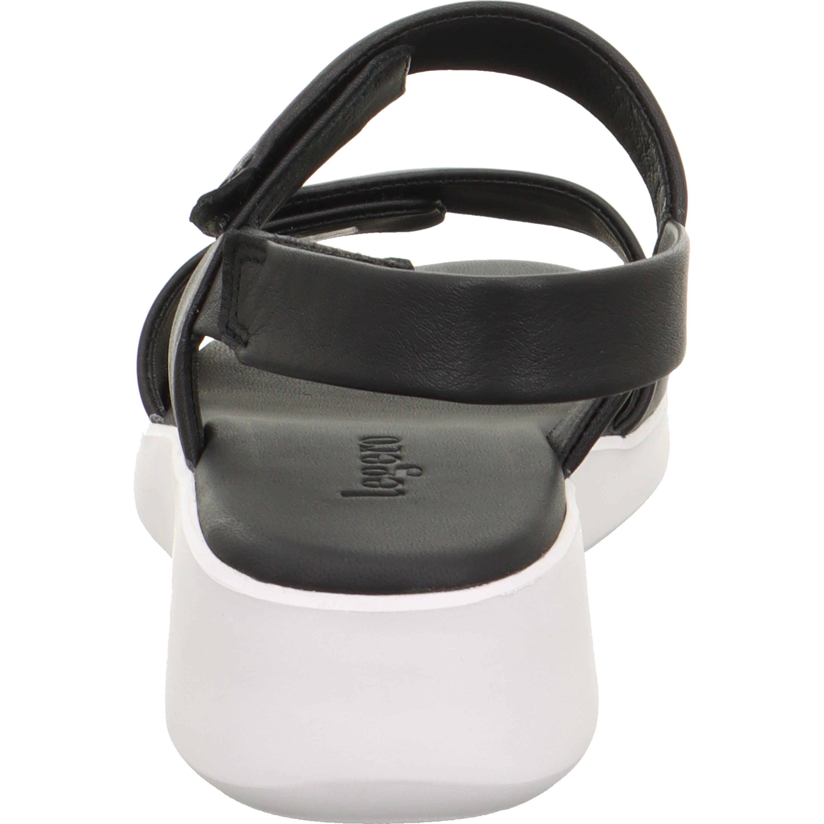 Legero EASY Damen Sandale - Material: Leder in Schwarz