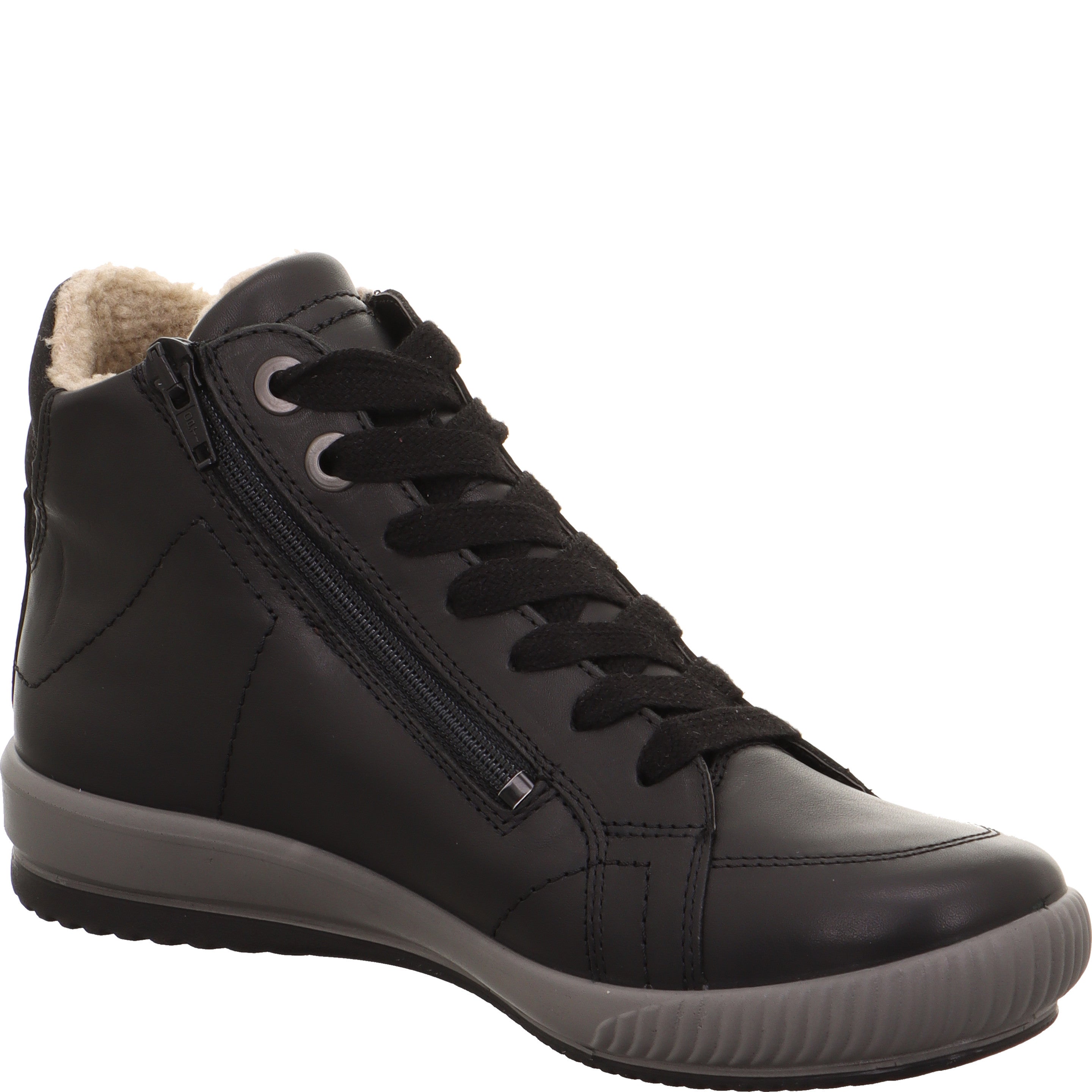 Legero TANARO 5.0 Damen Sneaker high - Material: Leder in Schwarz