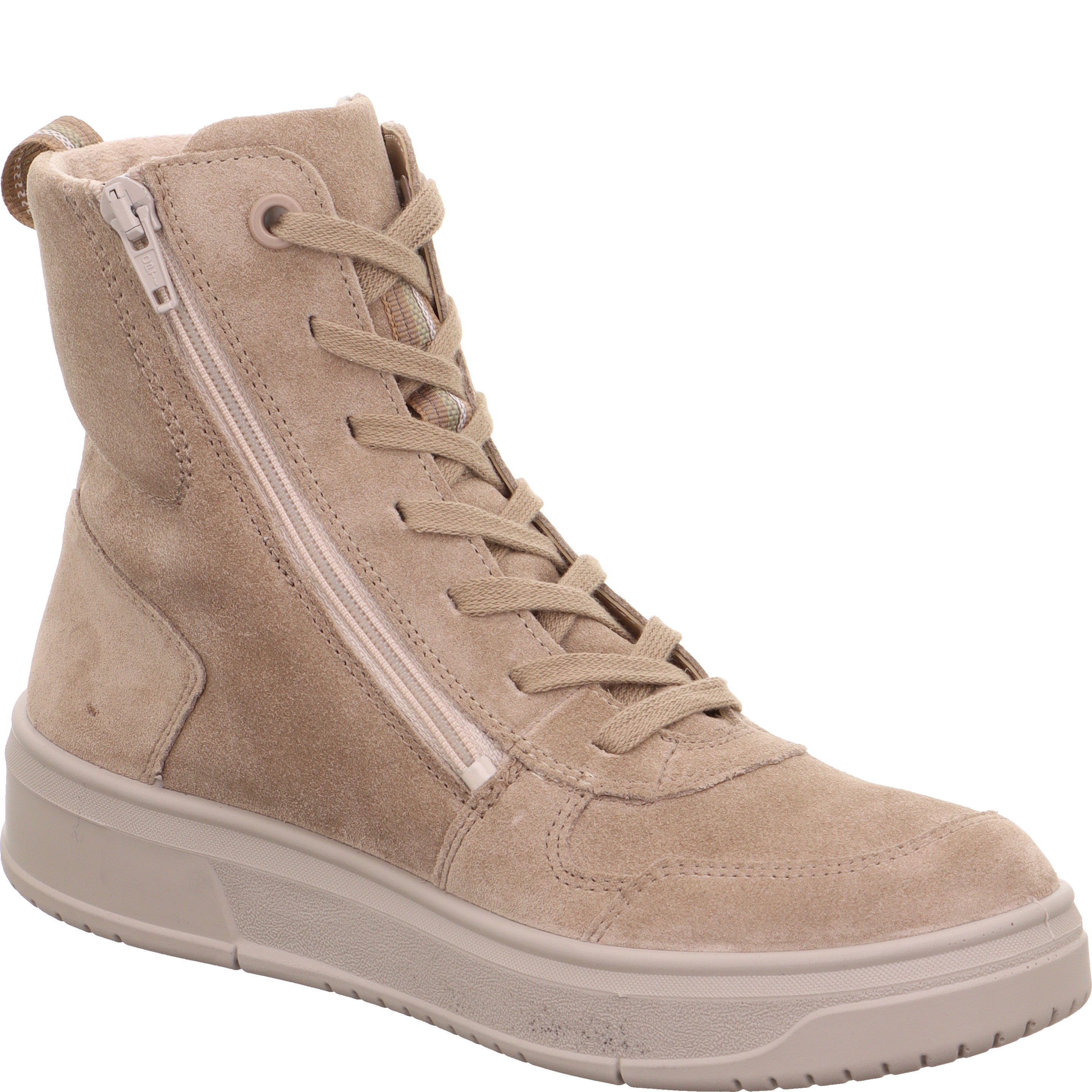 Legero REJOISE Damen Sneaker high - Material: Leder in Beige